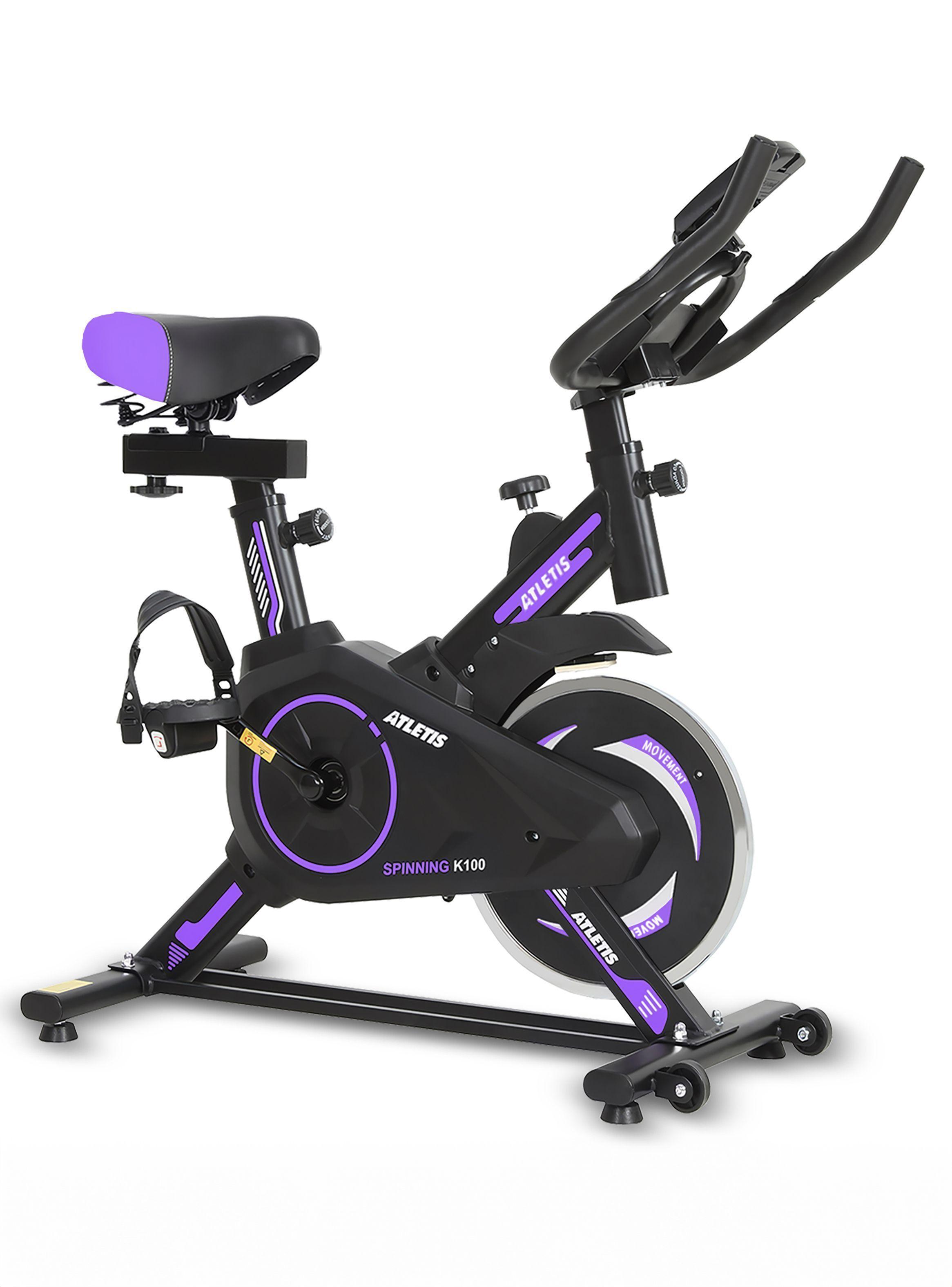 Bicicleta Spinning K100 Morado-0
