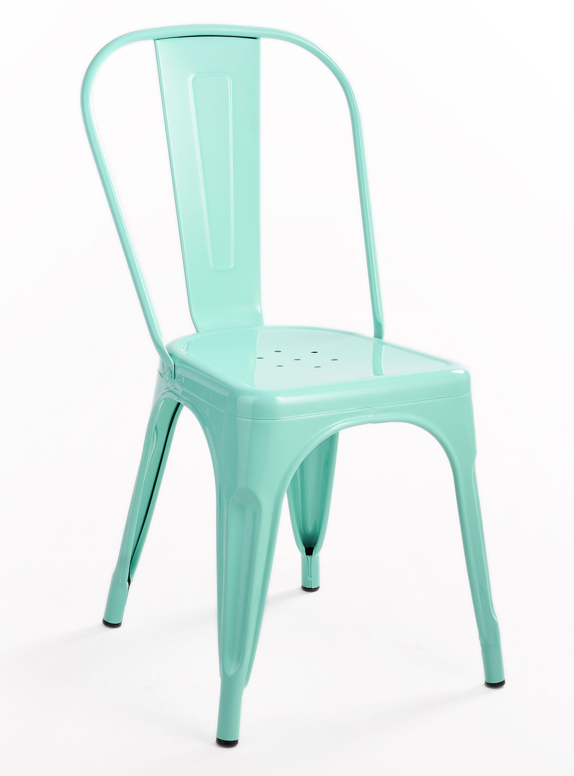 Pack 4 Sillas de Metal Tolix Menta-7