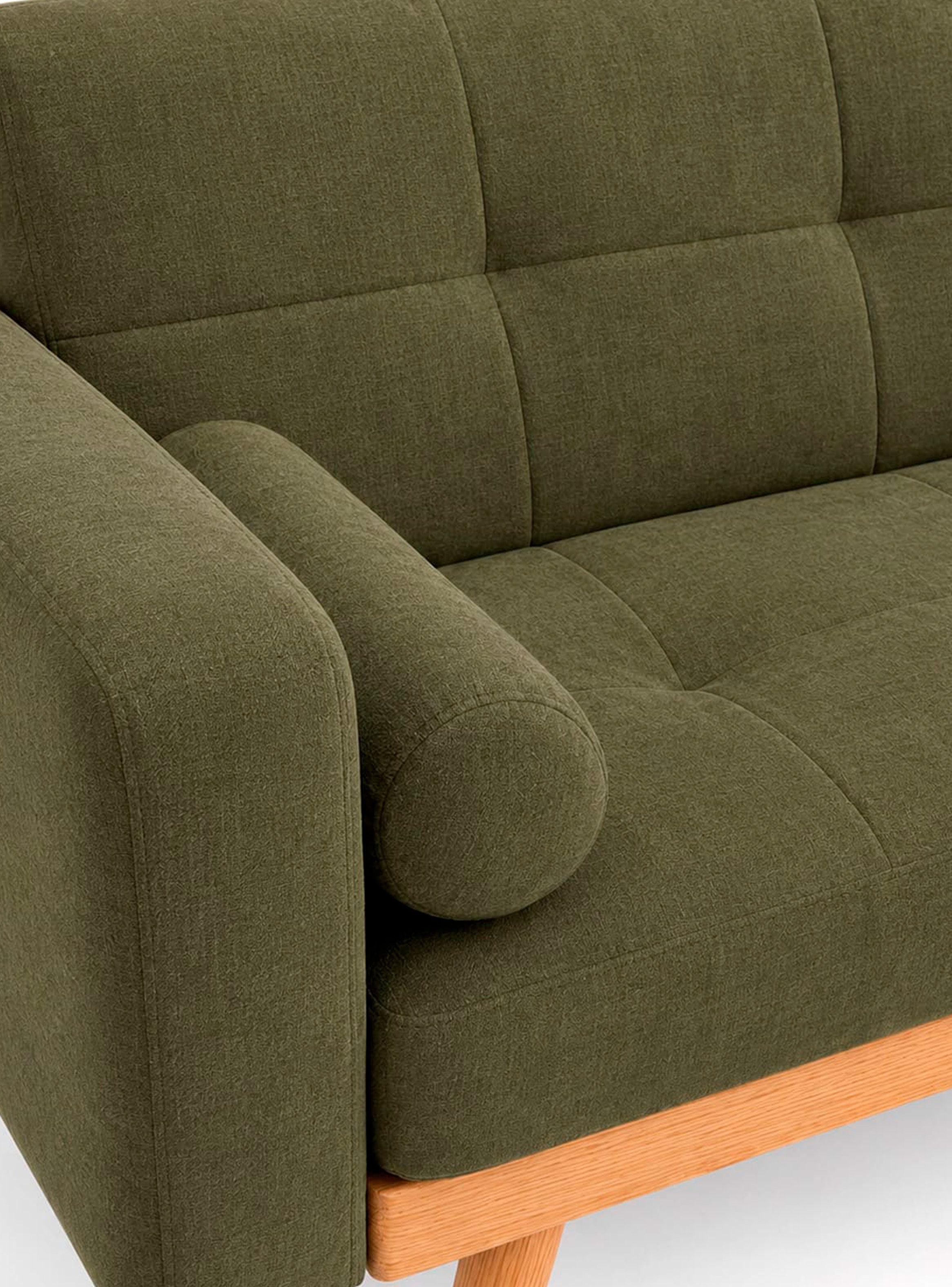 Sofá Cama Amanda 74x185x77 cm Verde-6