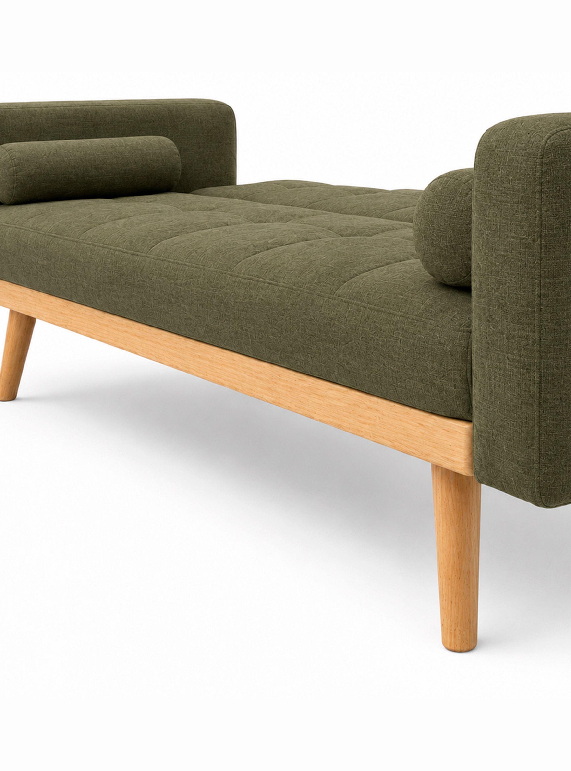 Sofá Cama Amanda 74x185x77 cm Verde-7