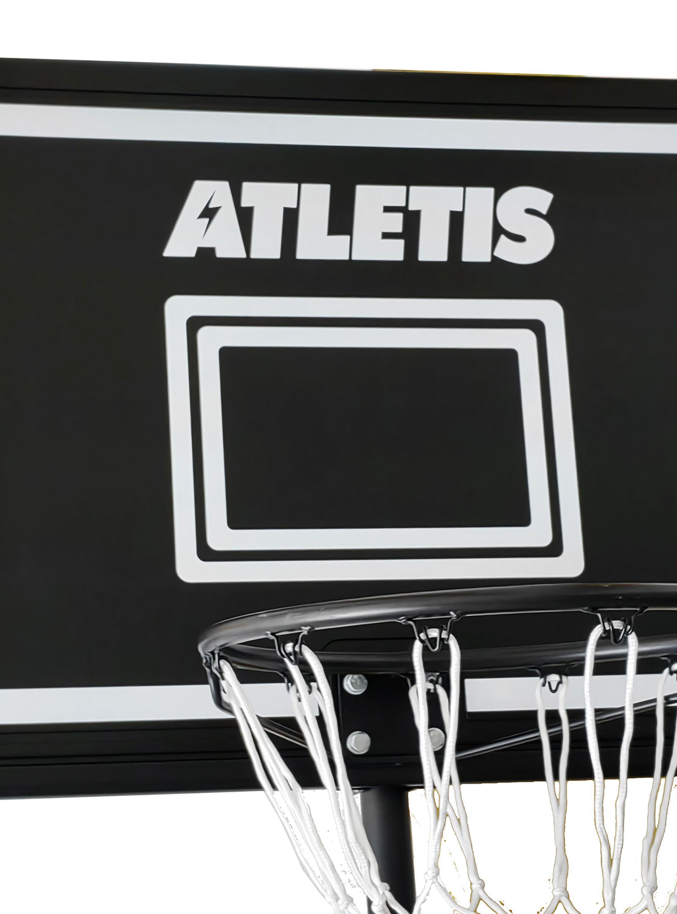 Aro de Basquetball Alley 2,6M Ajustable Blanco-3