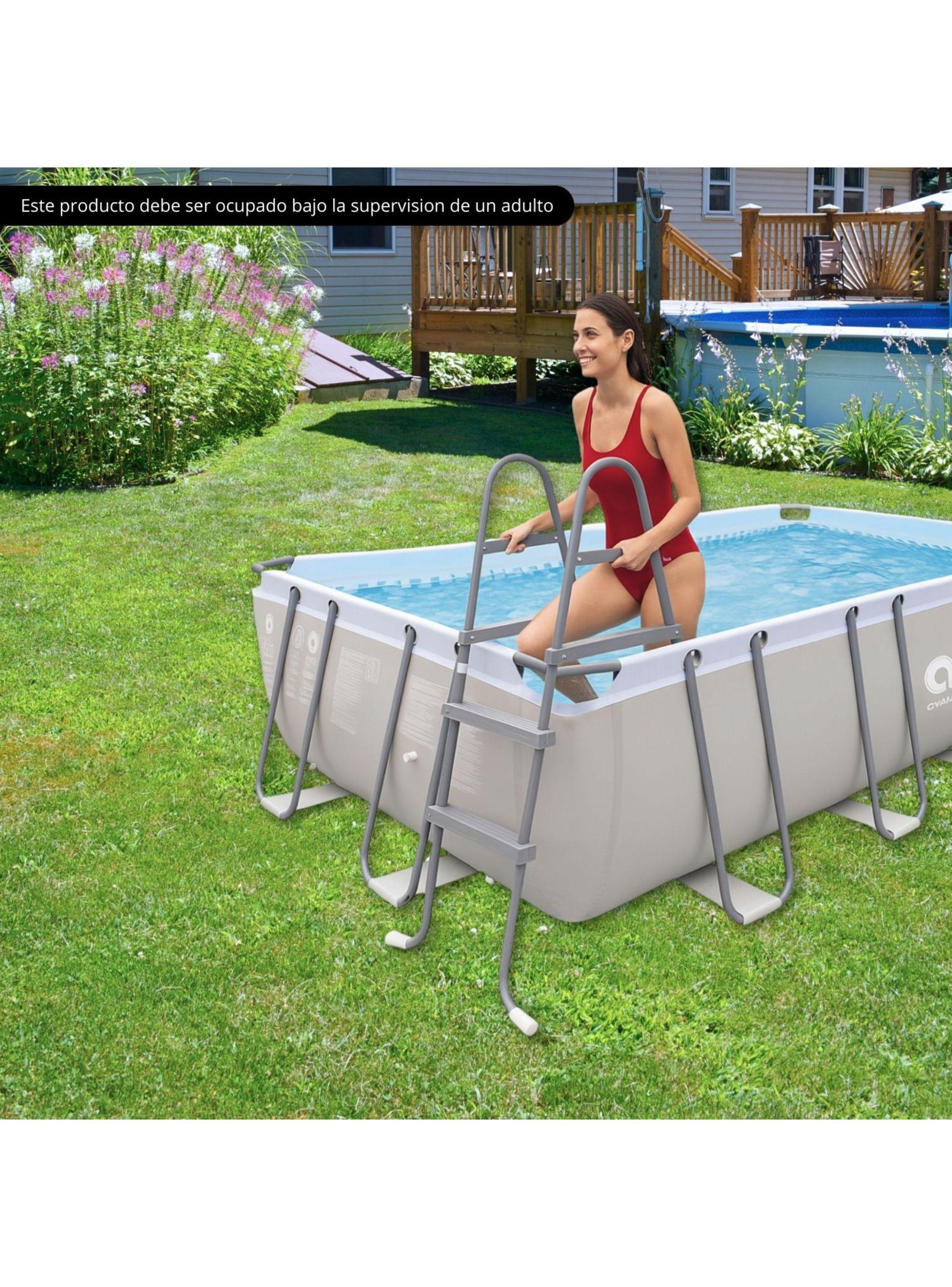 Piscina Familiar Rectangular 122x280x549 cm 13603 Litros-2