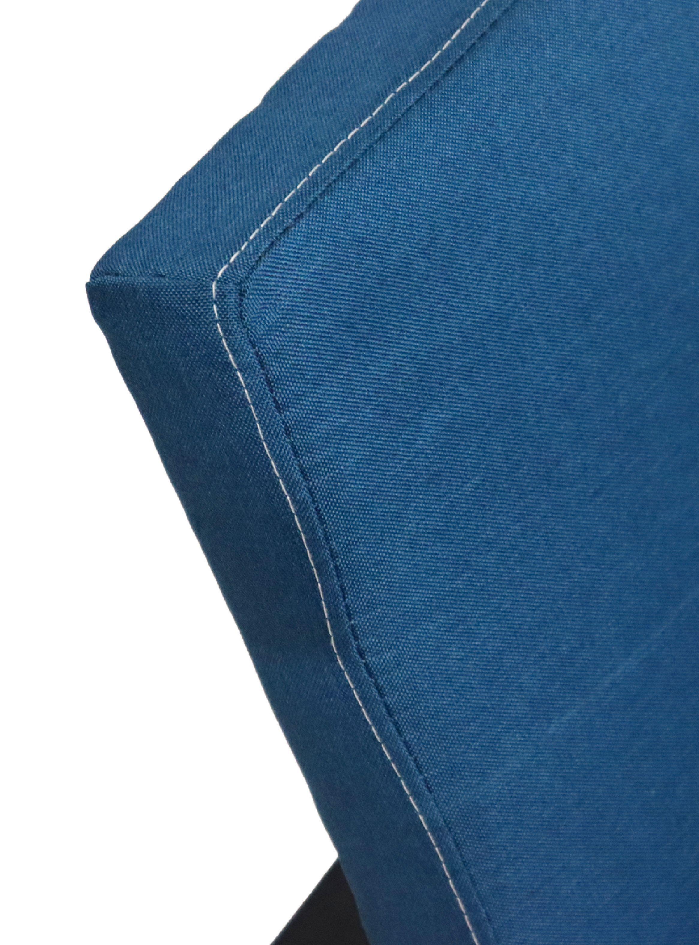 Futón Blake 69x166x69 cm Azul-5