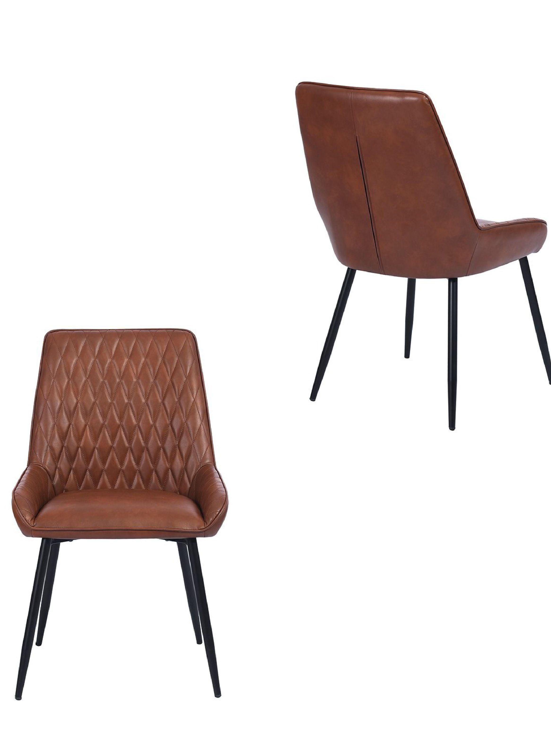 Pack 2 Sillas de Comedor Breton Café-3
