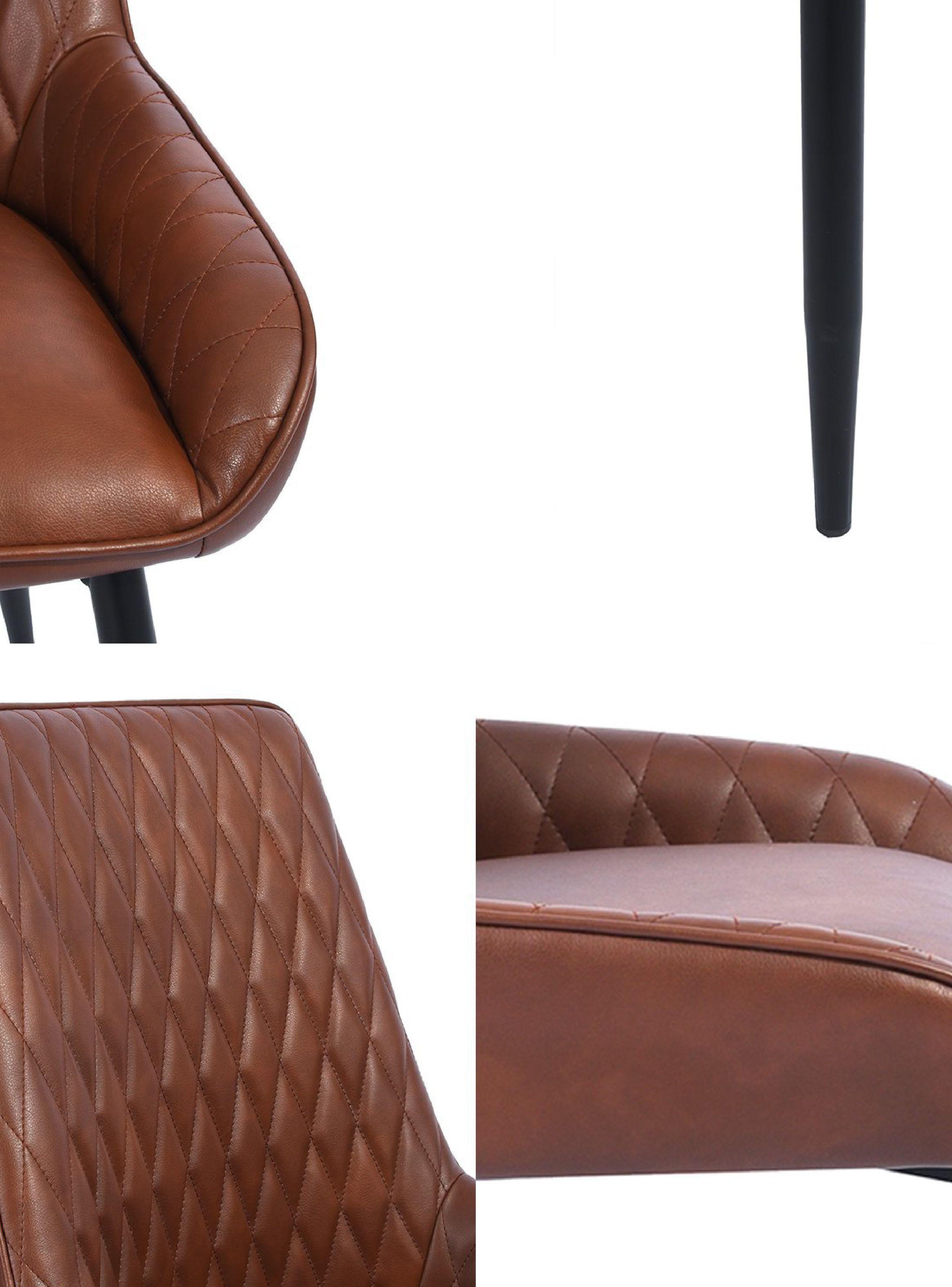 Pack 2 Sillas de Comedor Breton Café-4