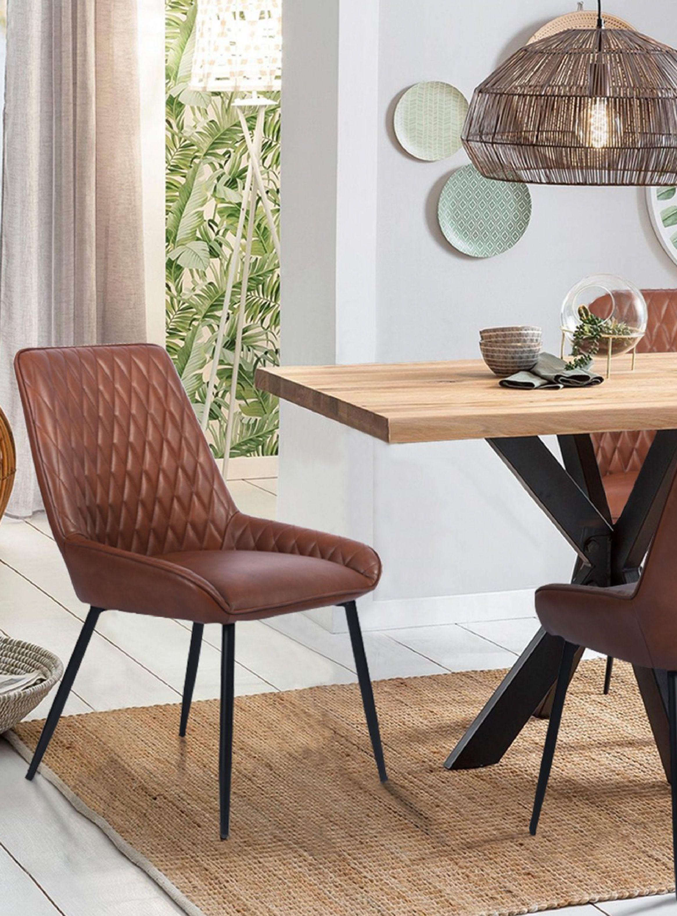 Pack 2 Sillas de Comedor Breton Café-5