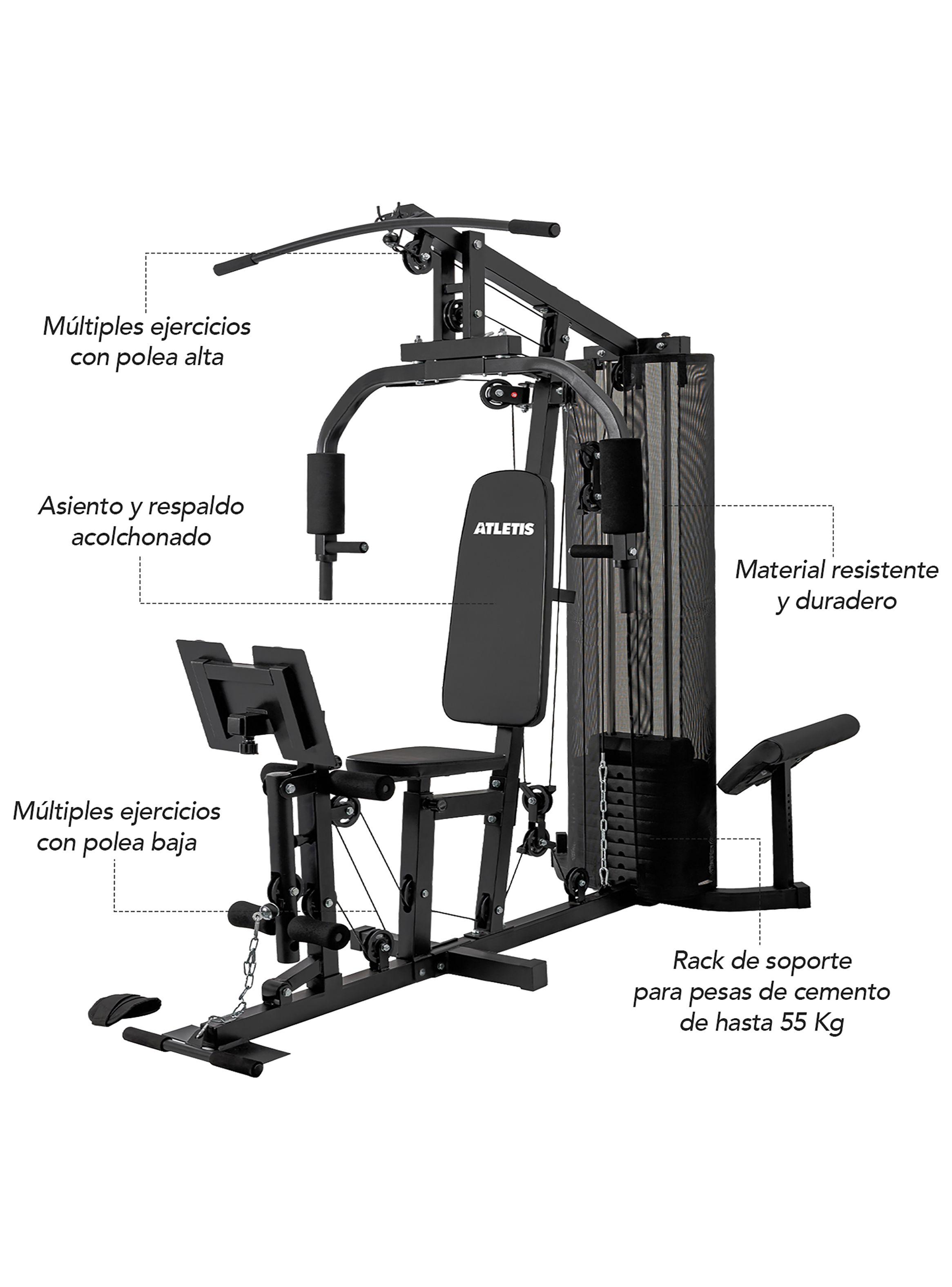 Home Gym Multifuncional 55Kg Xtreme Force 300 Pro-2