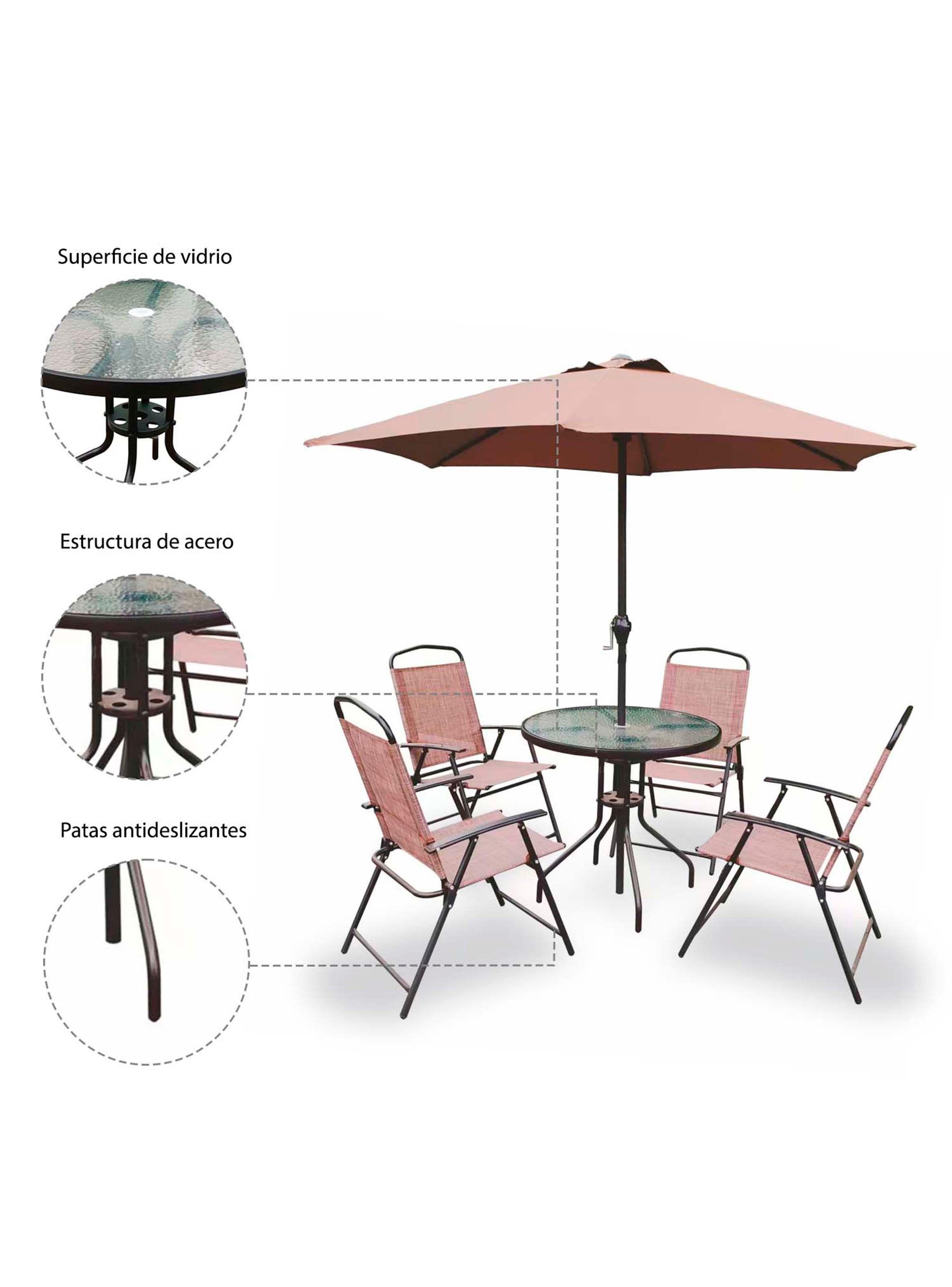 Set de Terraza 6 Piezas Recife-5