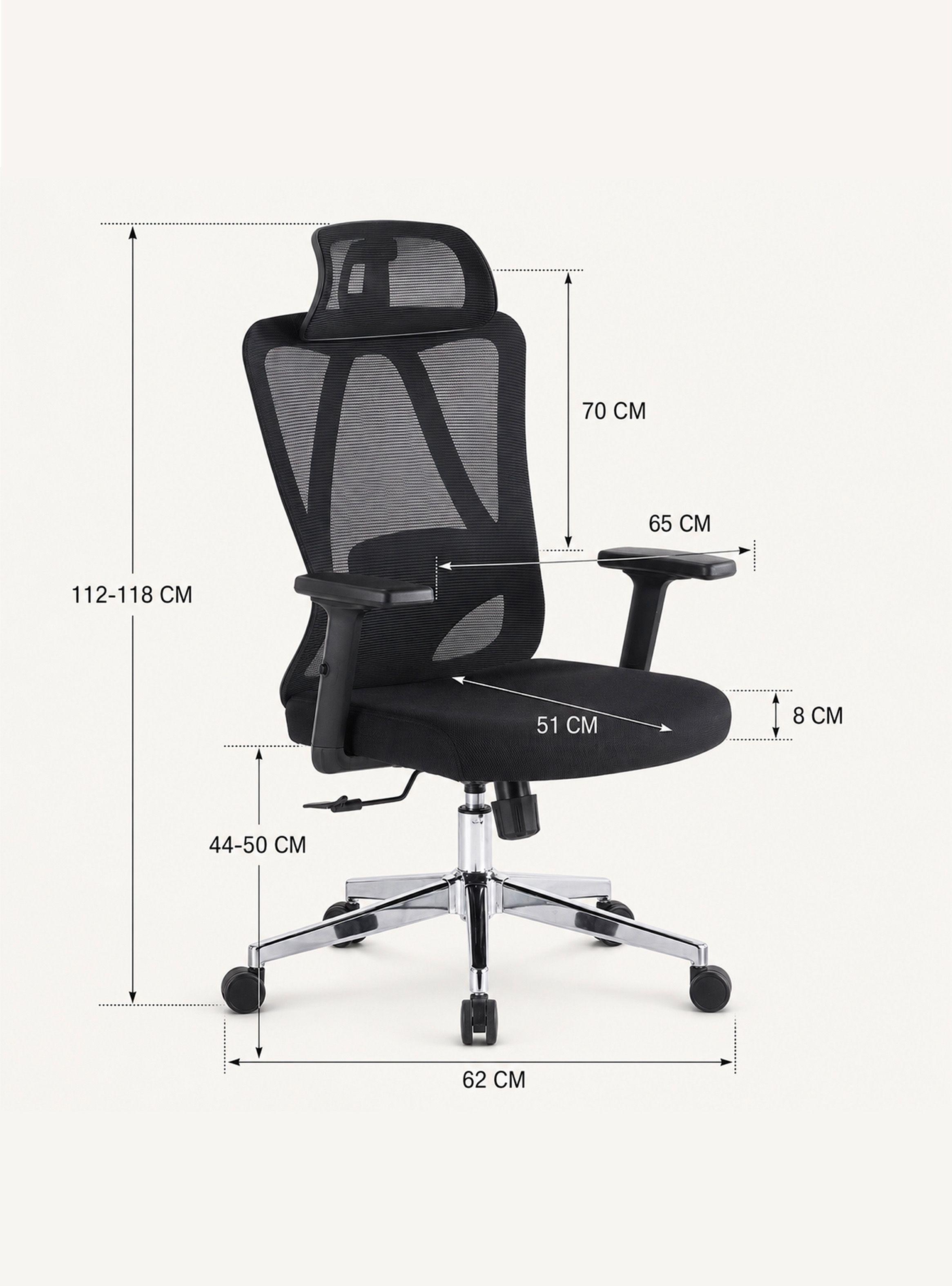 Silla Escritorio Ergonómica Apoyo Lumbar Zyron Elite-2