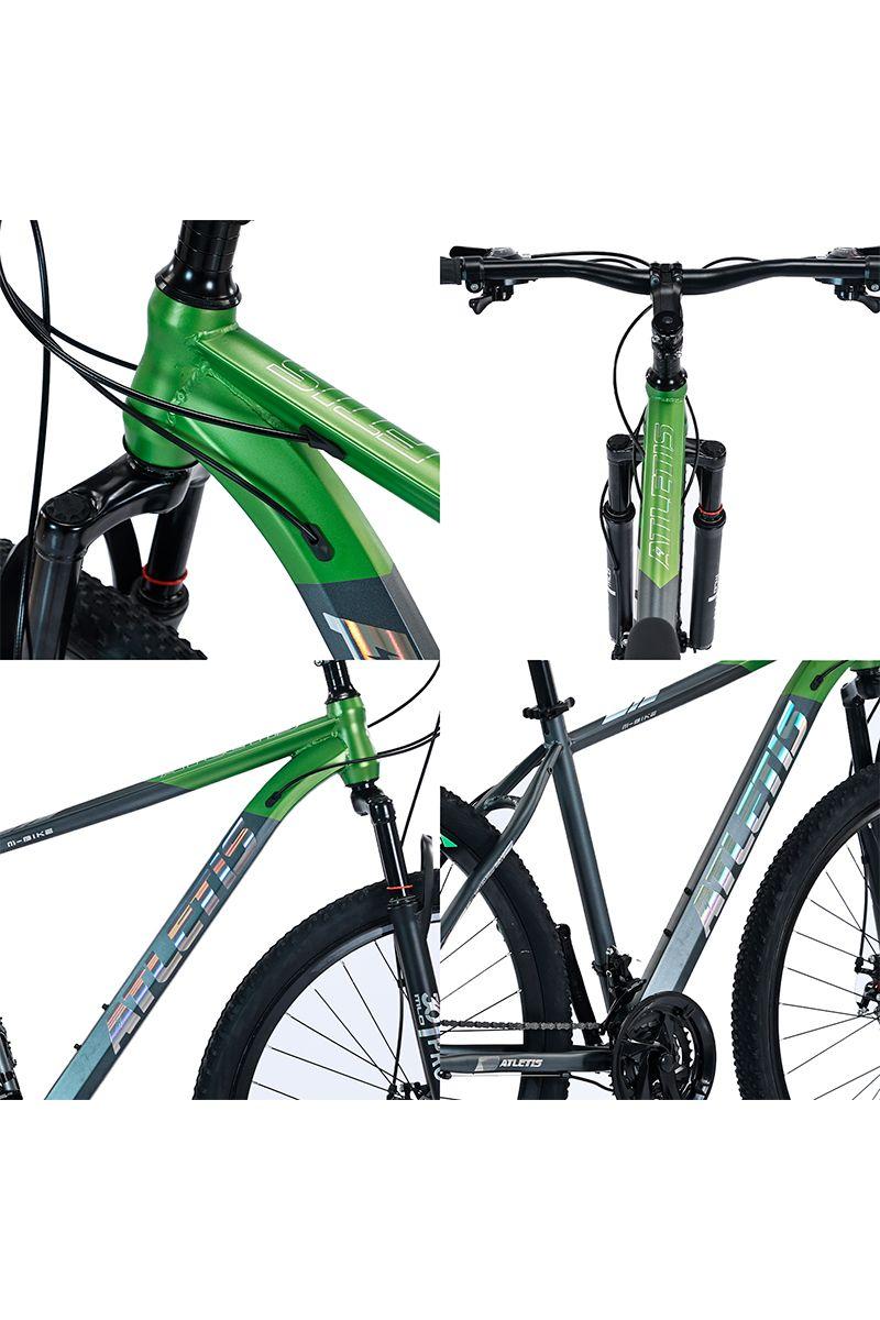 Bicicleta Mountain Bike Fury Aro 29" 21 Vel Hombre Verde-3