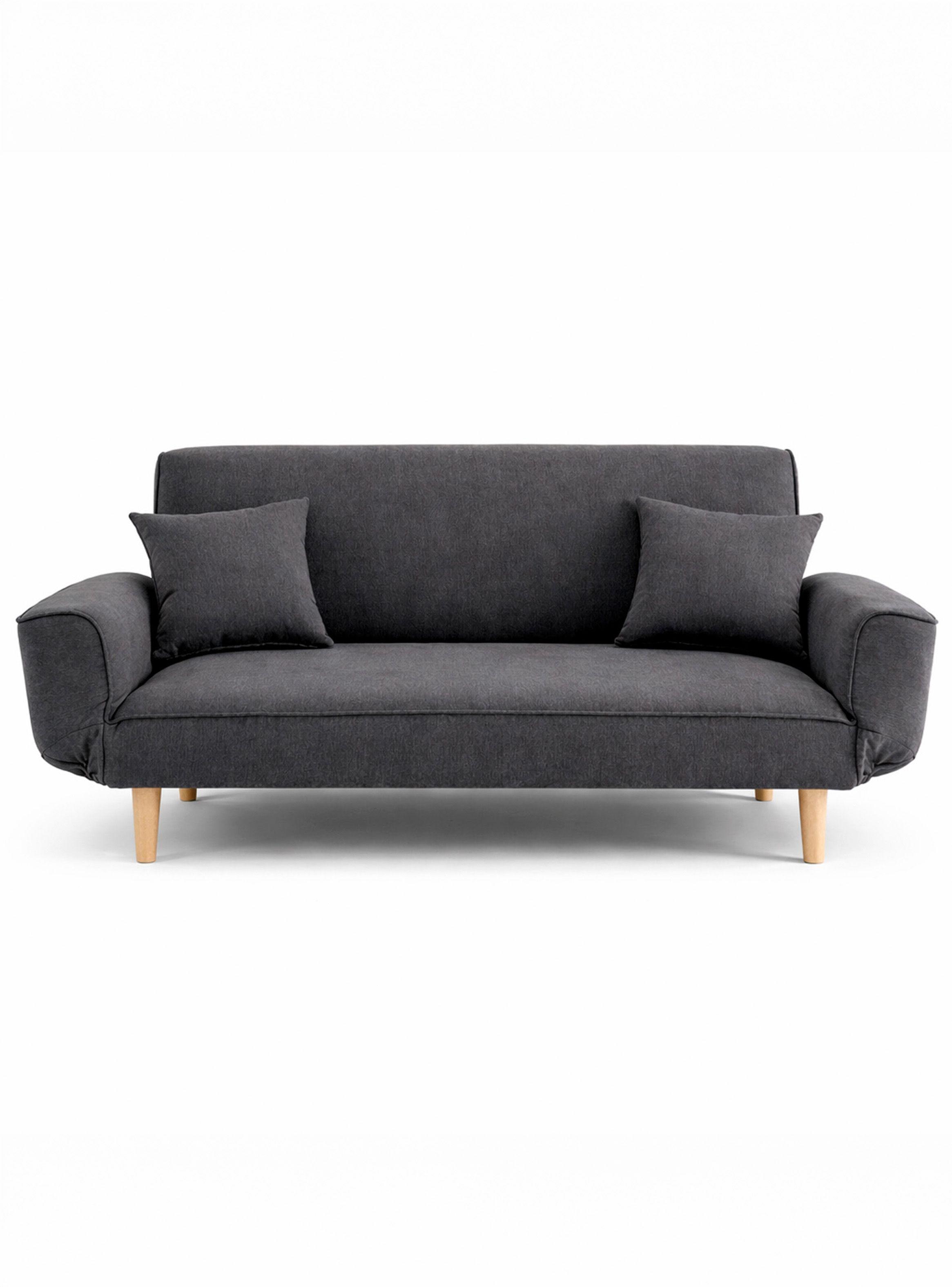 Sofá Cama Helena 78x190x95 cm Gris-2