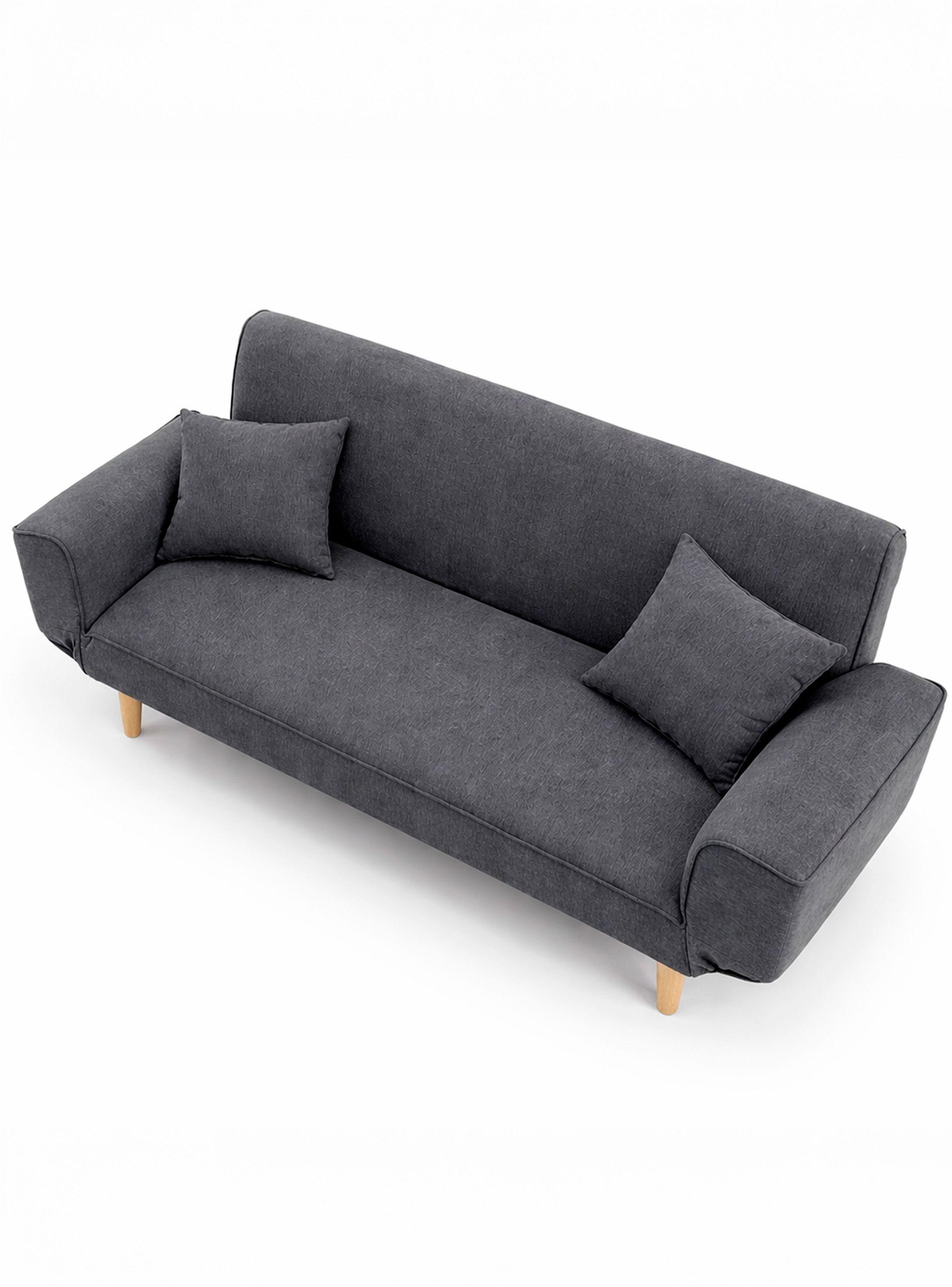 Sofá Cama Helena 78x190x95 cm Gris-3