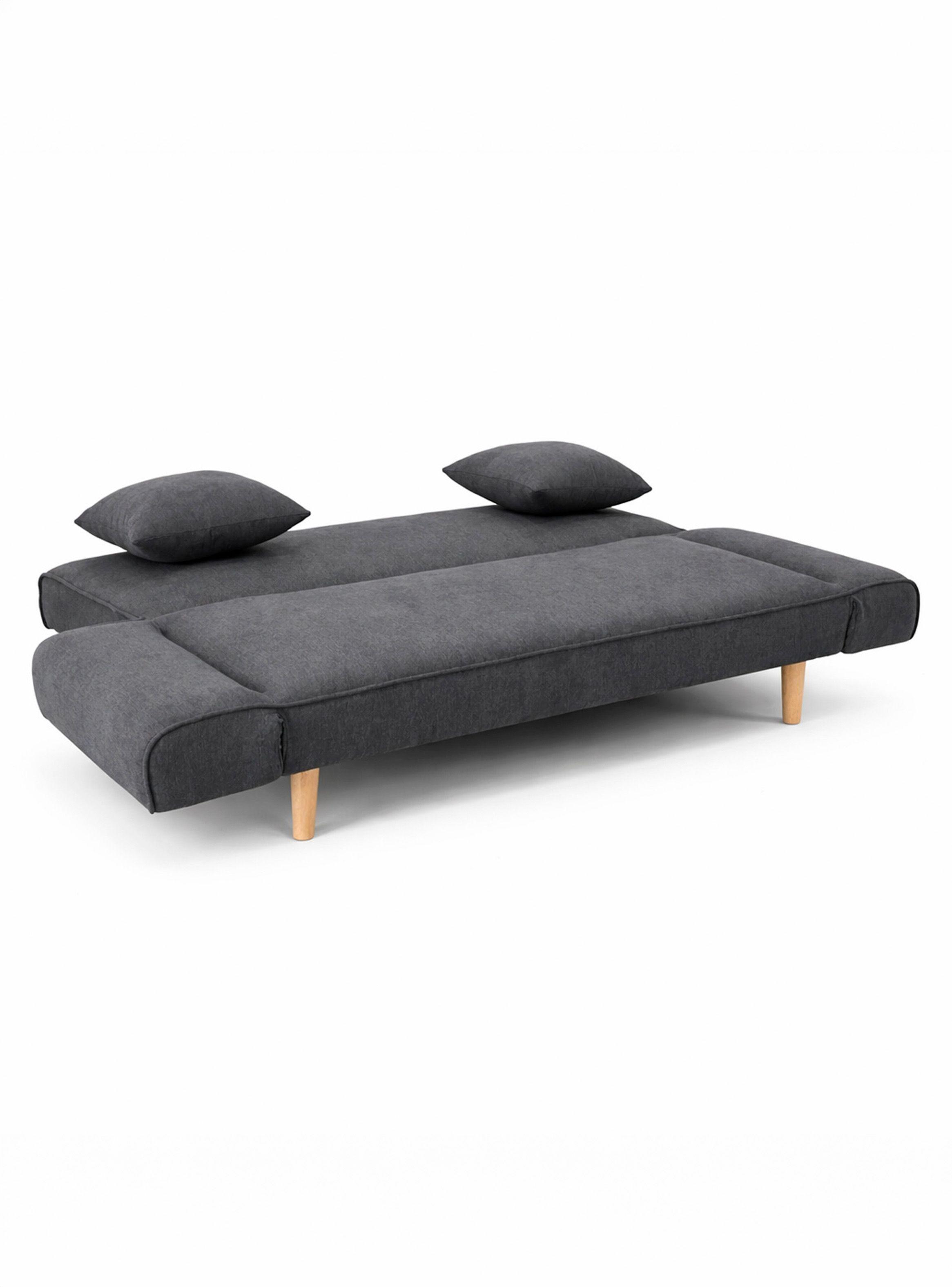 Sofá Cama Helena 78x190x95 cm Gris-4