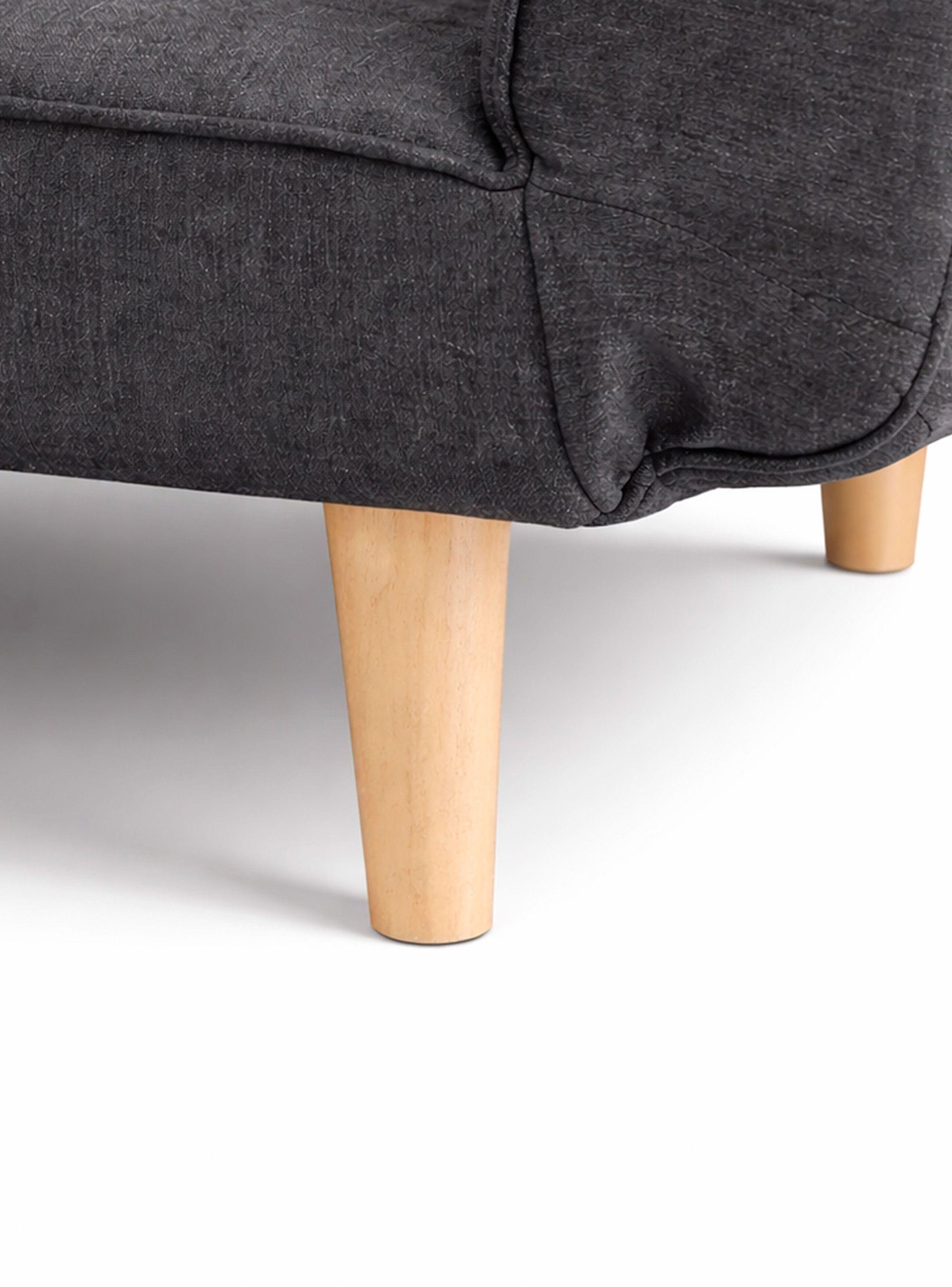 Sofá Cama Helena 78x190x95 cm Gris-6