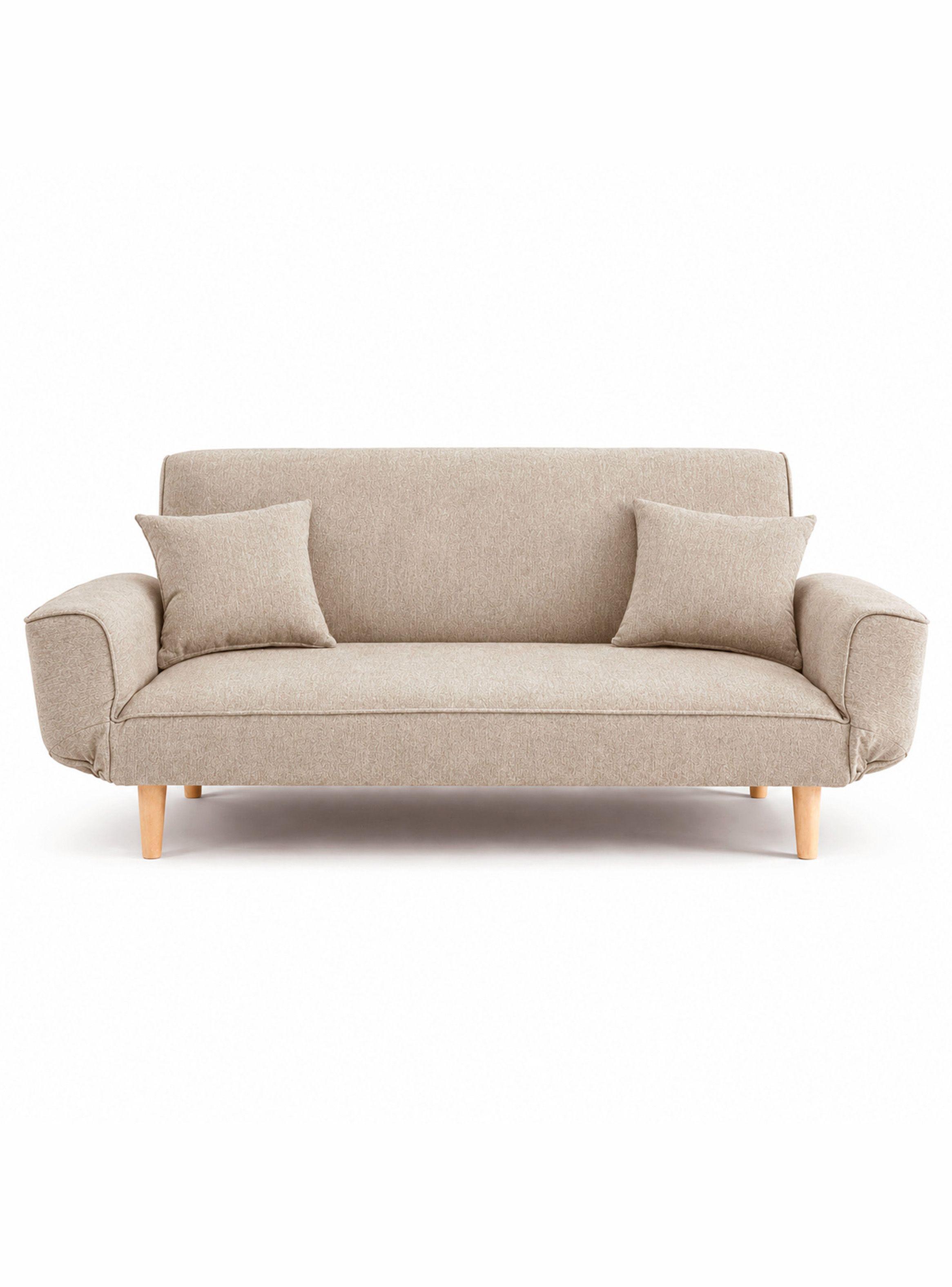 Sofá Cama Helena 78x190x95 cm Beige-2