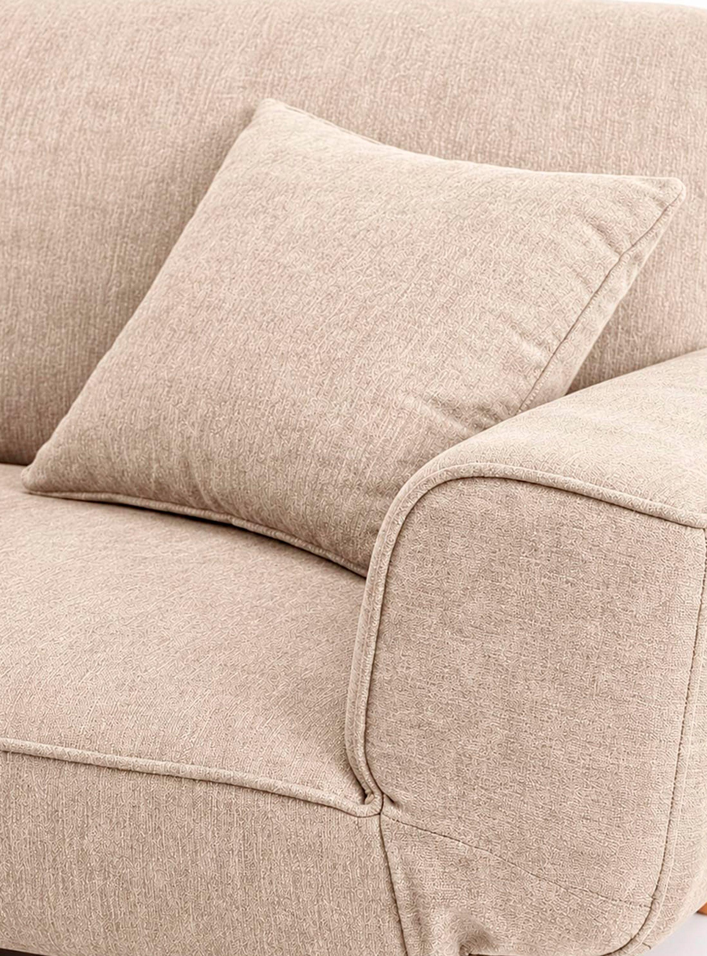 Sofá Cama Helena 78x190x95 cm Beige-6