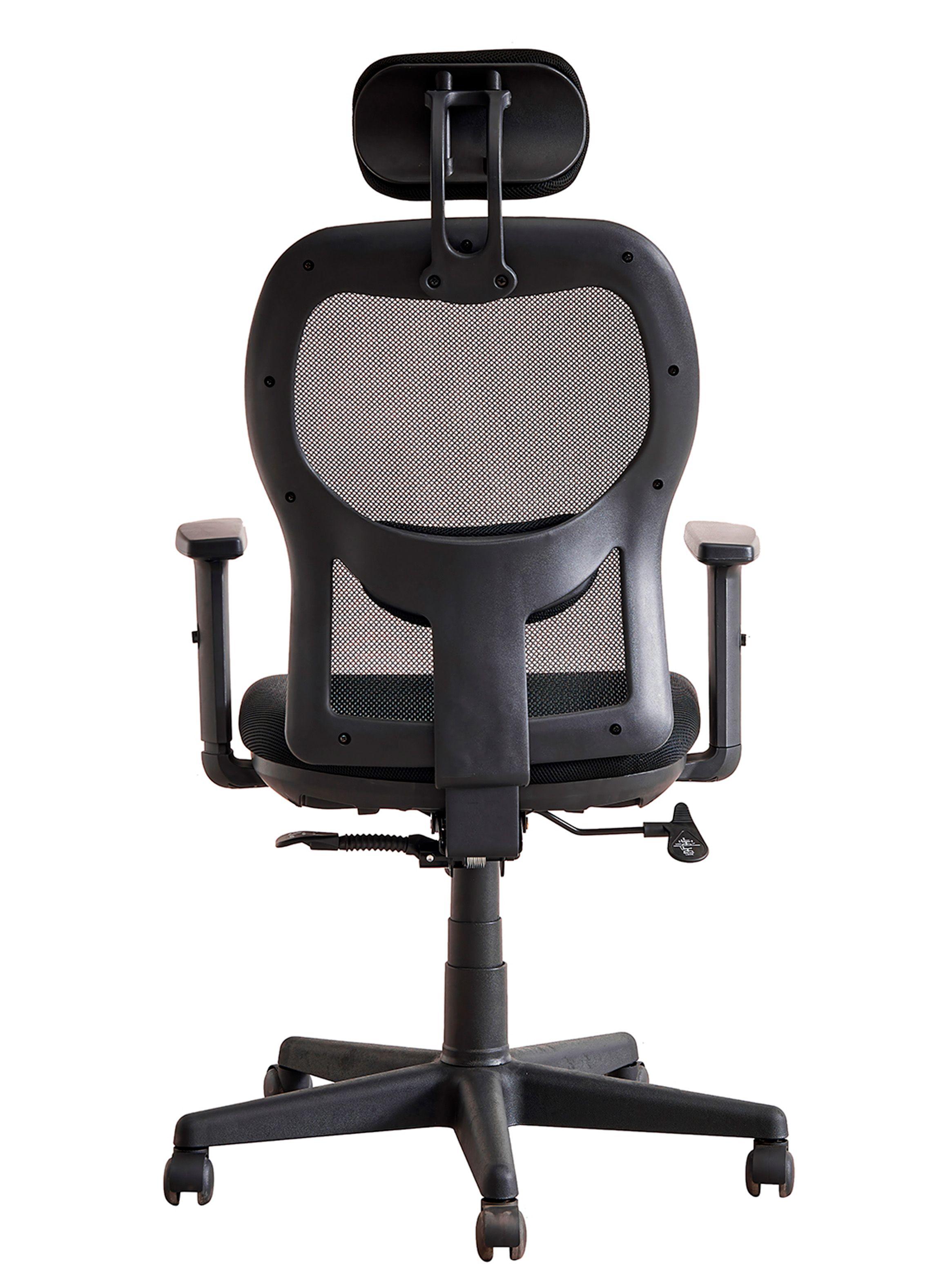 
Silla de Oficina Ergonométrica Design Ergo Full - Negro-5