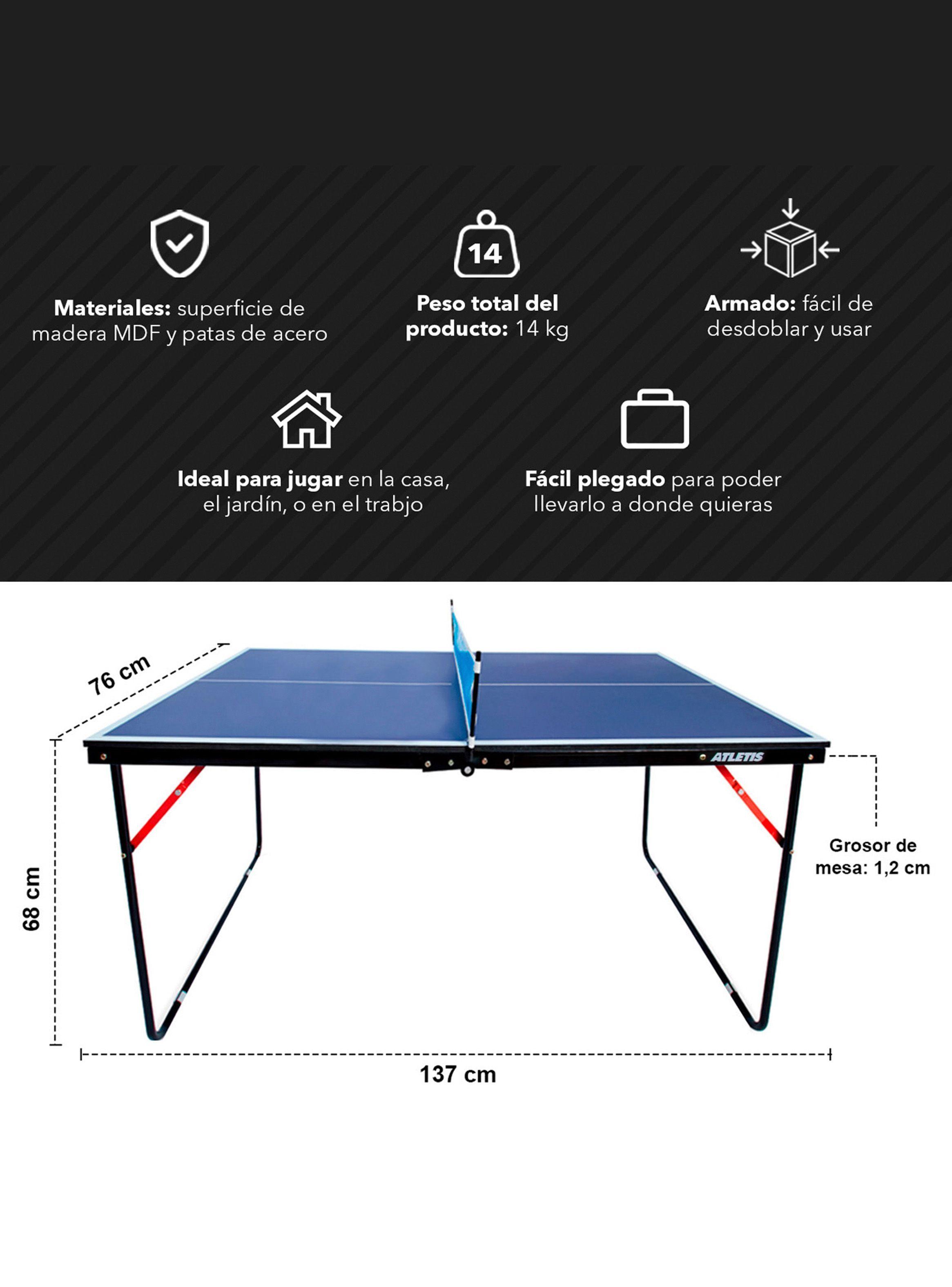 Mini Mesa De Ping Pong Portátil-2