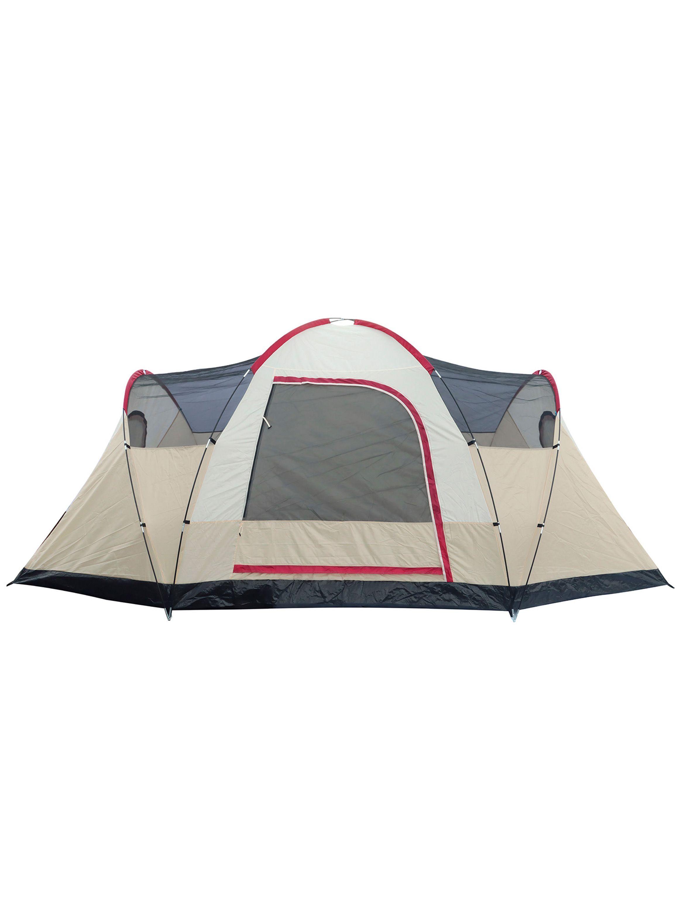 Carpa 6 Personas Camping Outdoor Beige-2