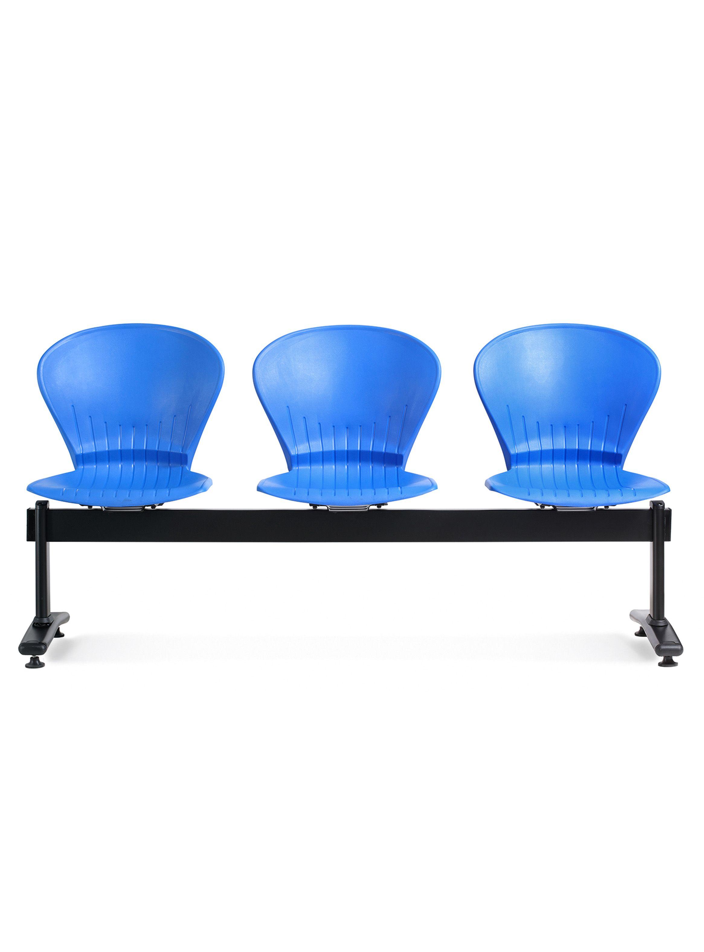 Silla Banqueta 3 Cuerpos Color Azul-3