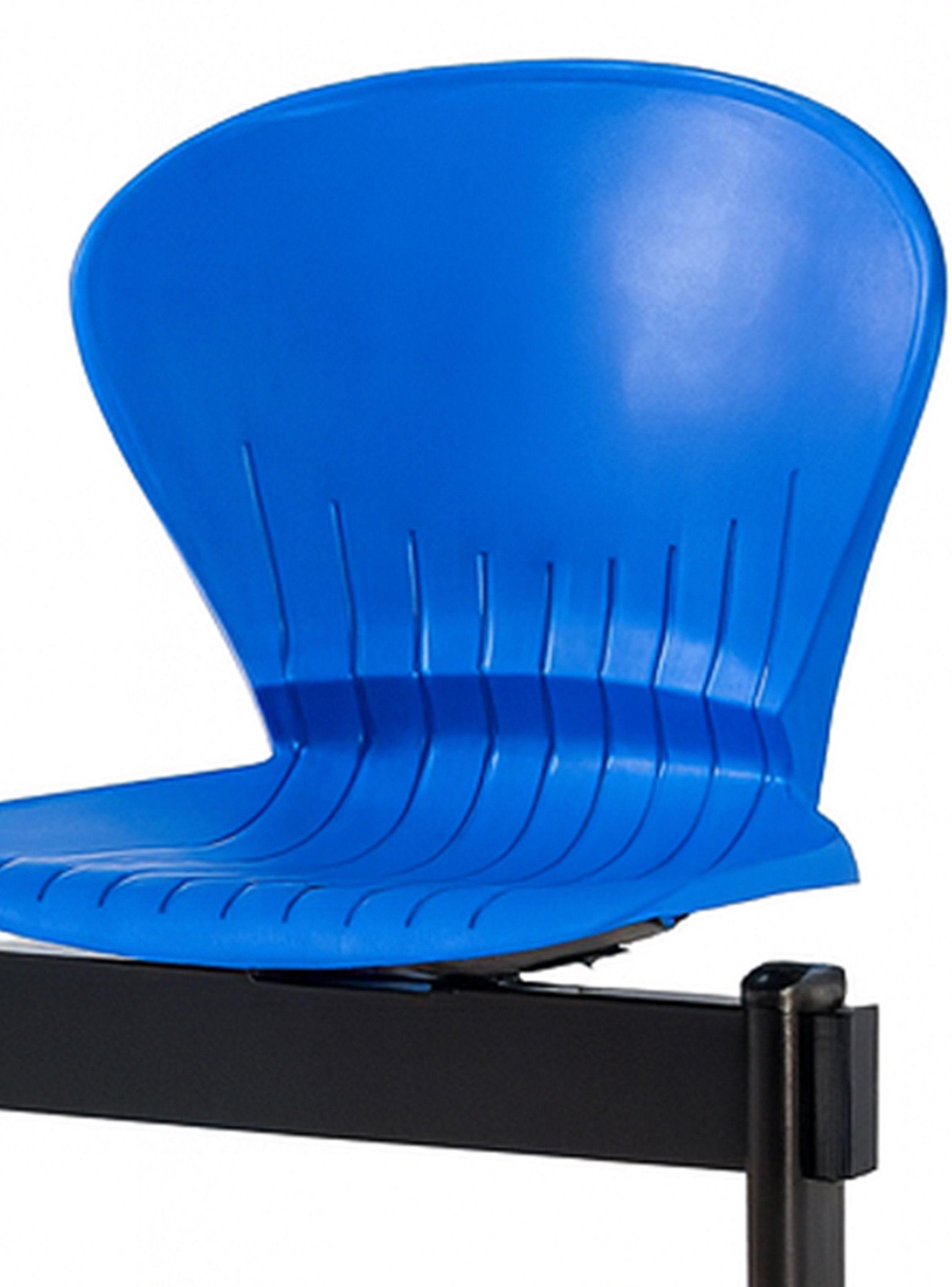 Silla Banqueta 3 Cuerpos Color Azul-5