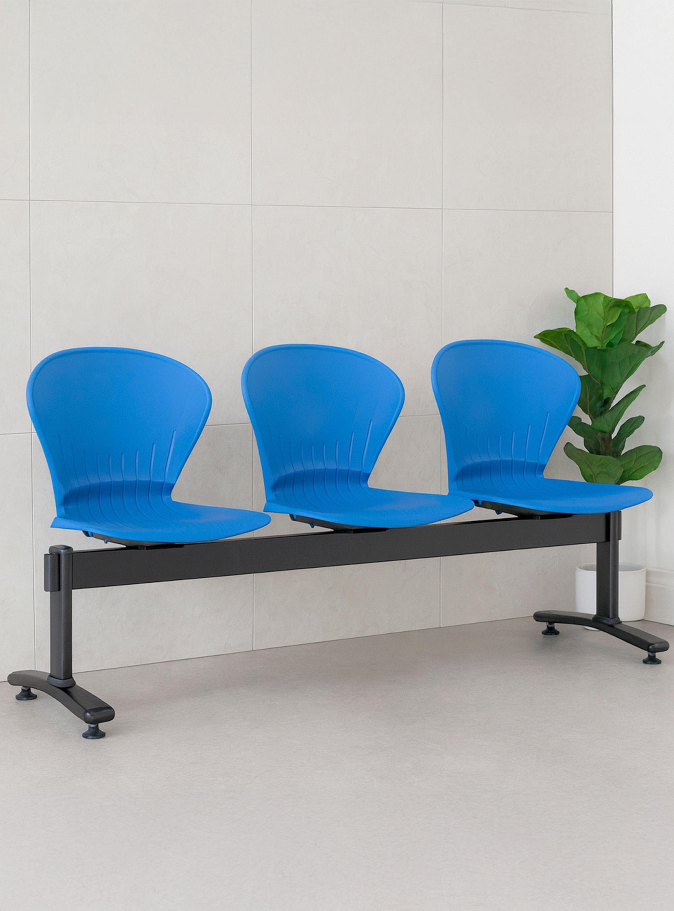 Silla Banqueta 3 Cuerpos Color Azul-7