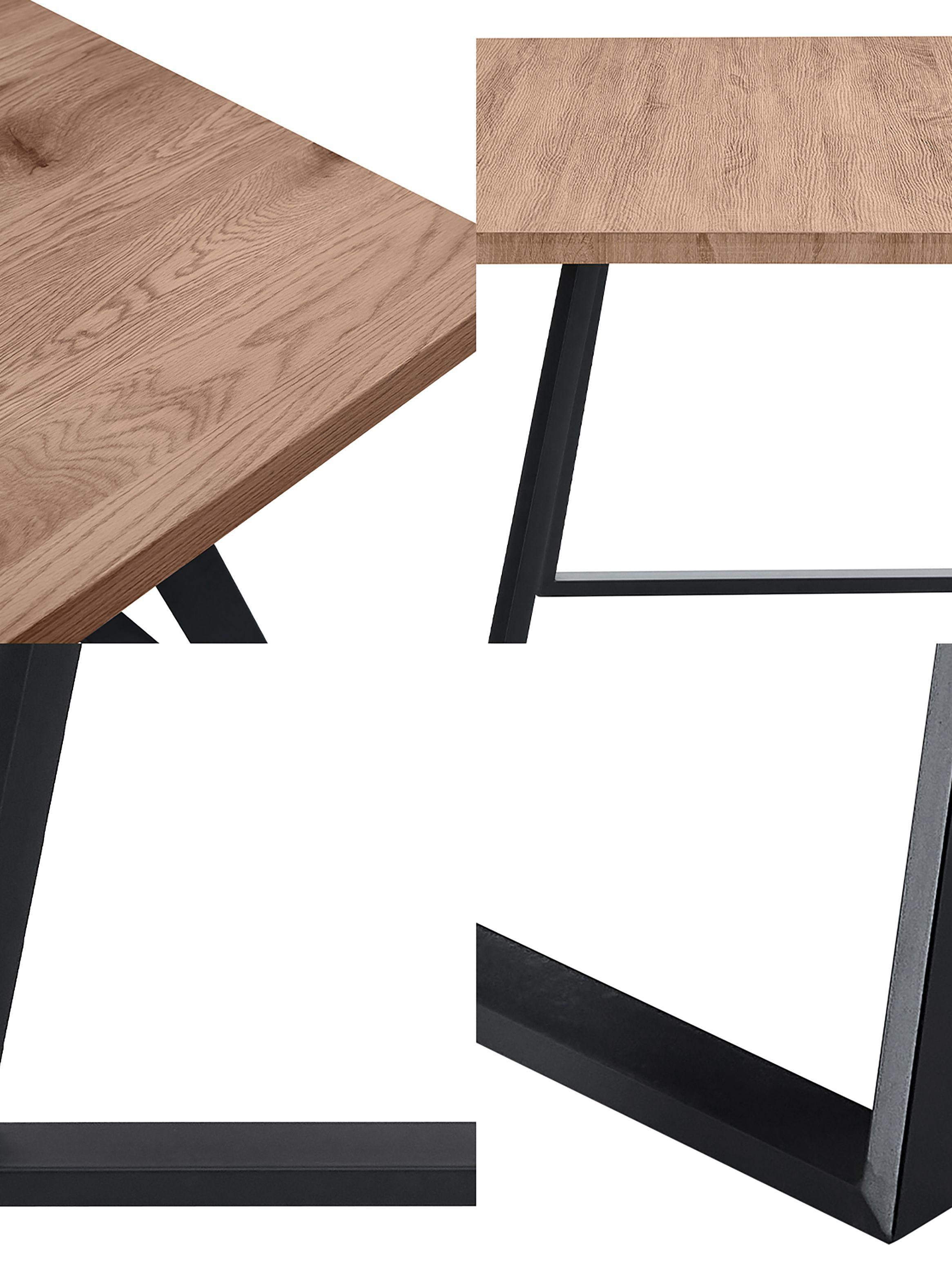Comedor Charleston Mesa 75x90x160cm + 6 Sillas Velvet Café-3