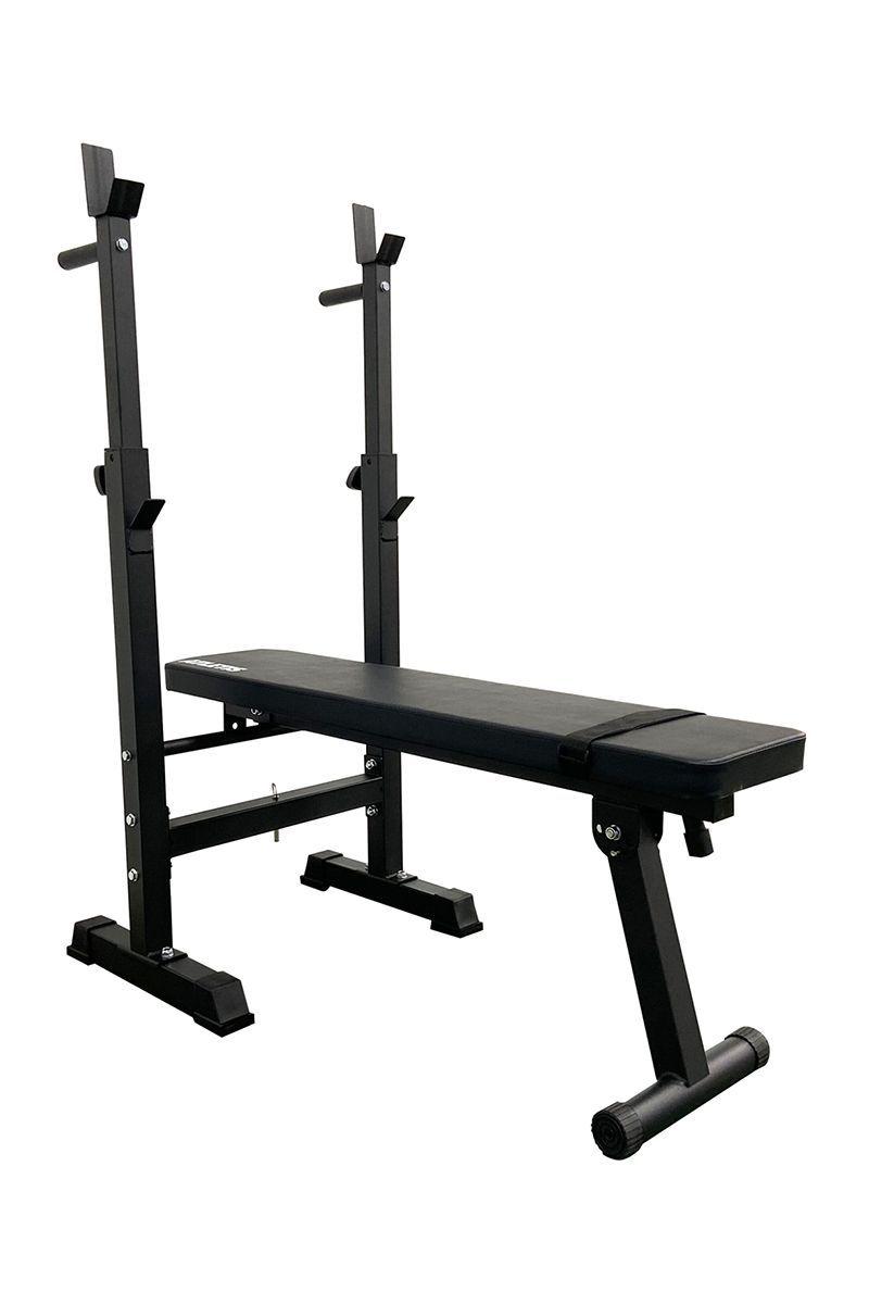 Press Banca Atletis T3000 Ajustable 150KG Negro-0