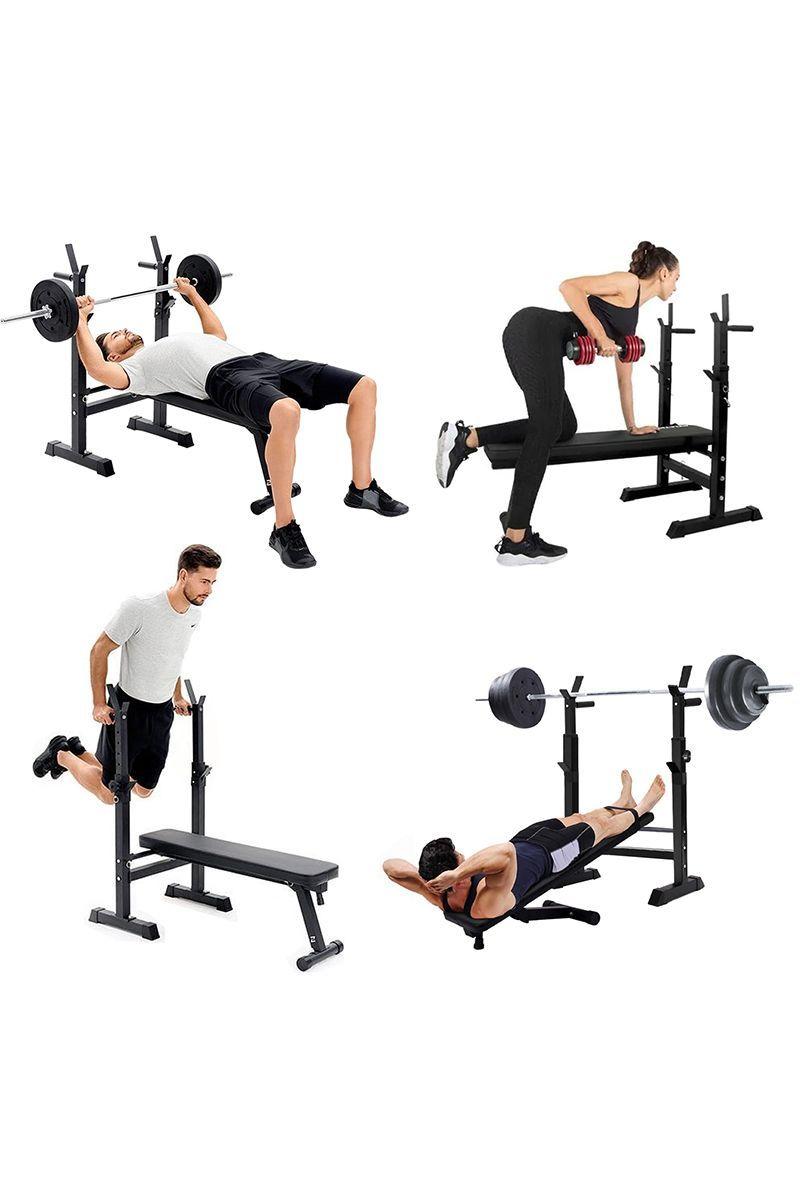 Press Banca Atletis T3000 Ajustable 150KG Negro-1