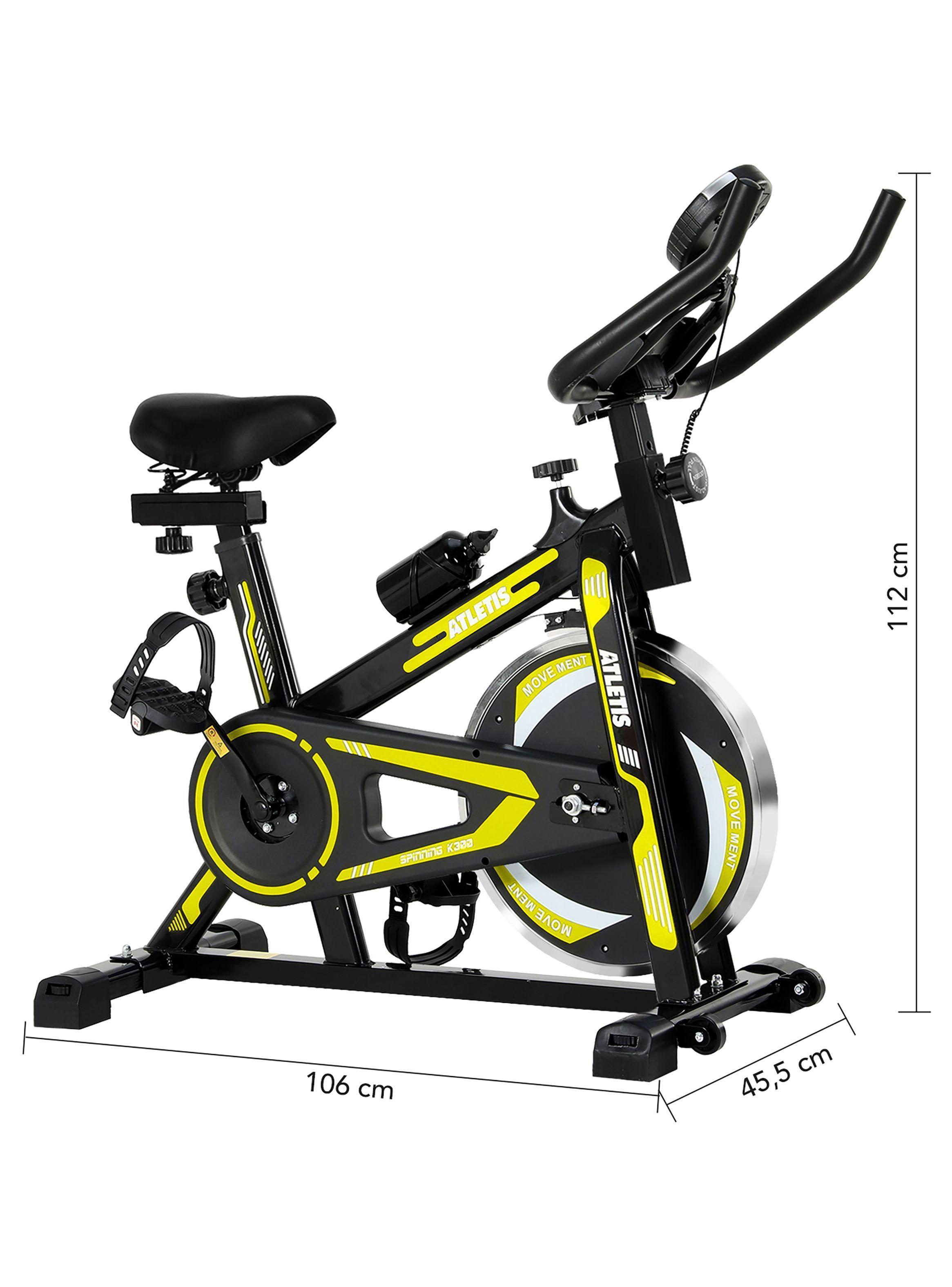 Bicicleta Spinning K300 6kg Amarillo-2
