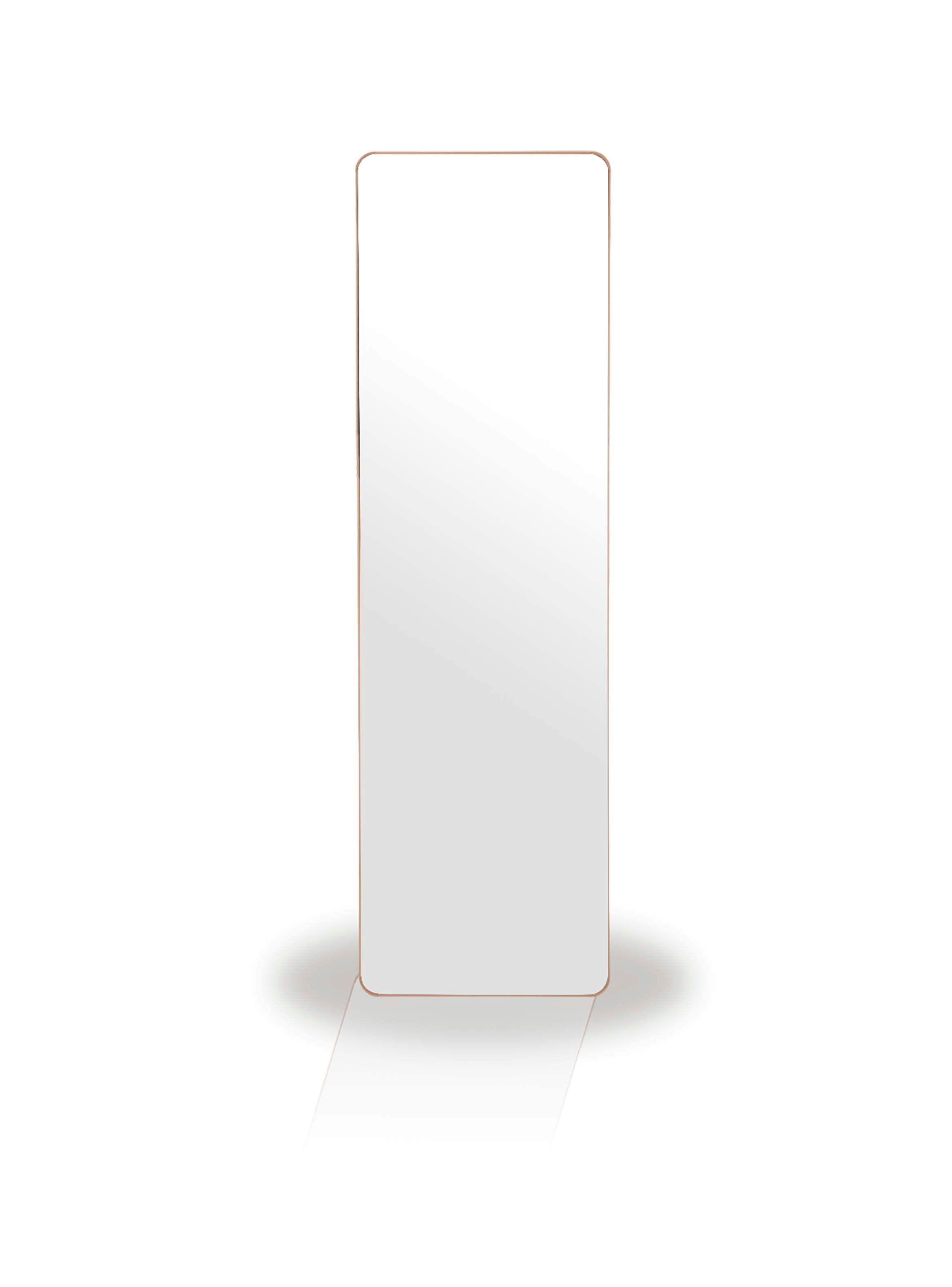 Espejo de Pie Rectangular Dorado 157x47cm-0