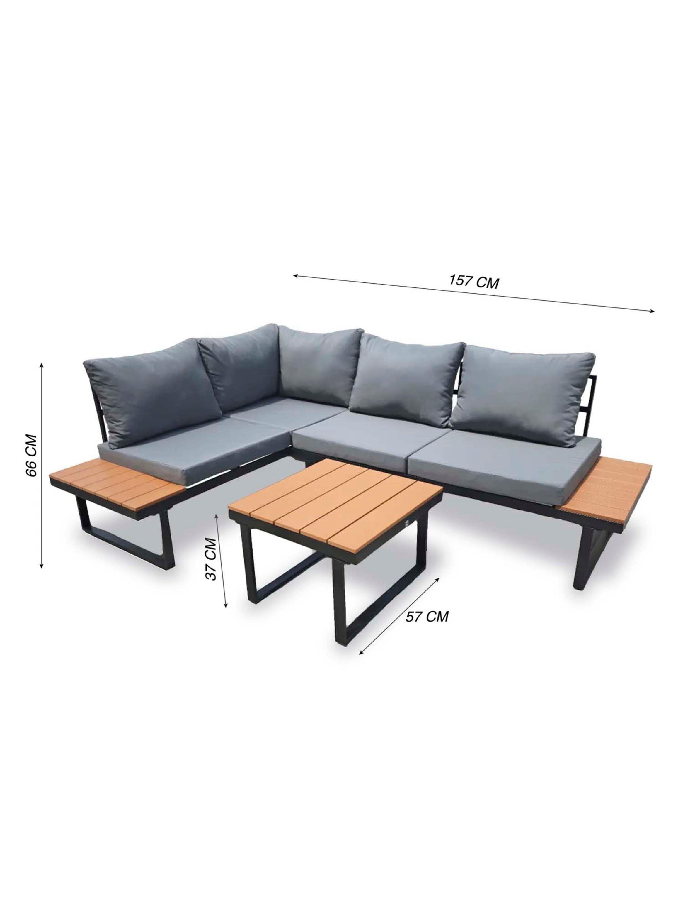 Juego de Living Terraza Siena 4 Personas-2