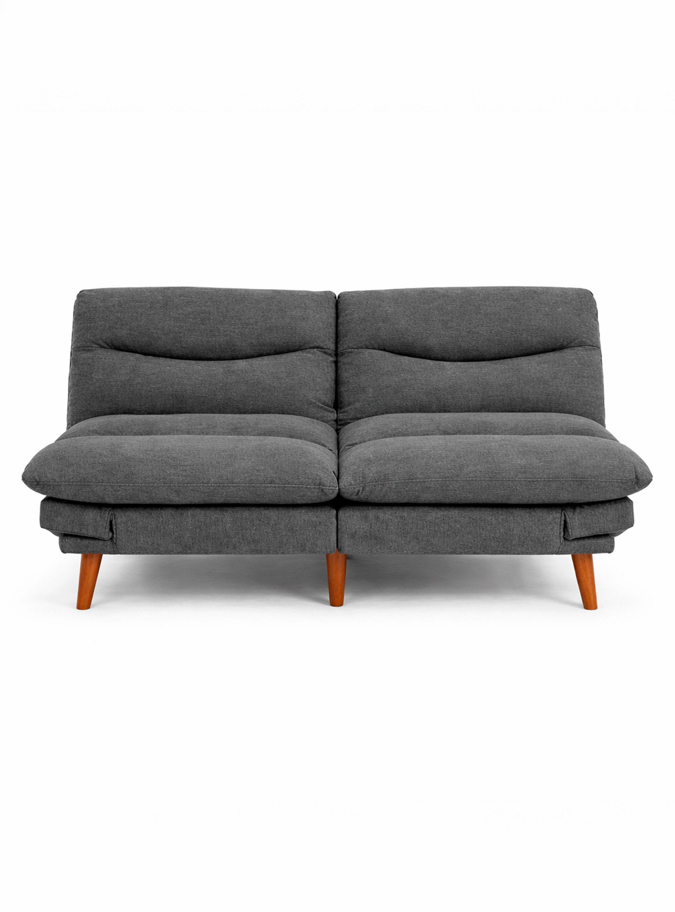 Futón Colton 78x180x88 cm Gris Oscuro-2