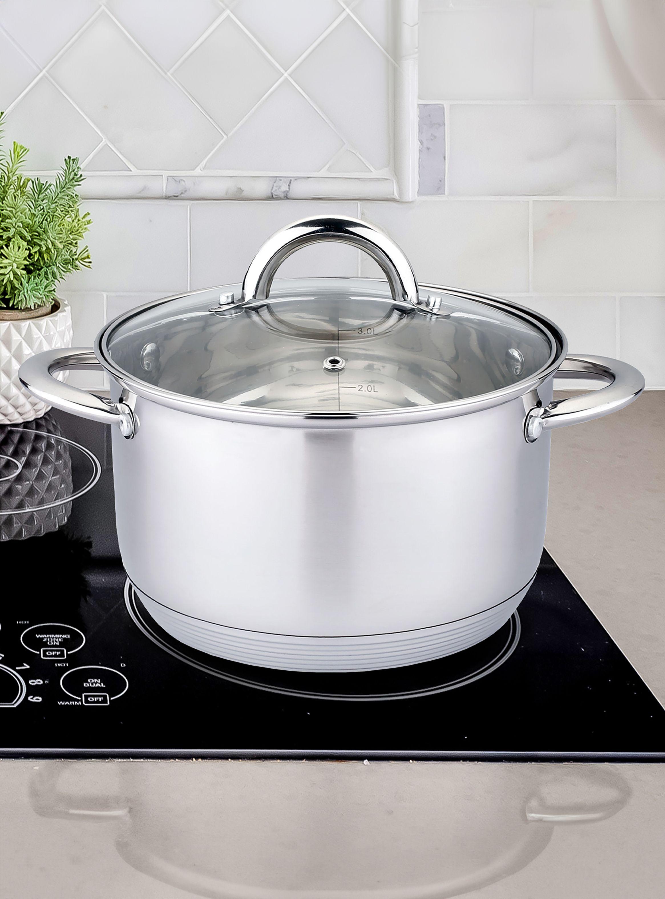 Olla de Acero inoxidable 24 cm 6.1 Lts-5