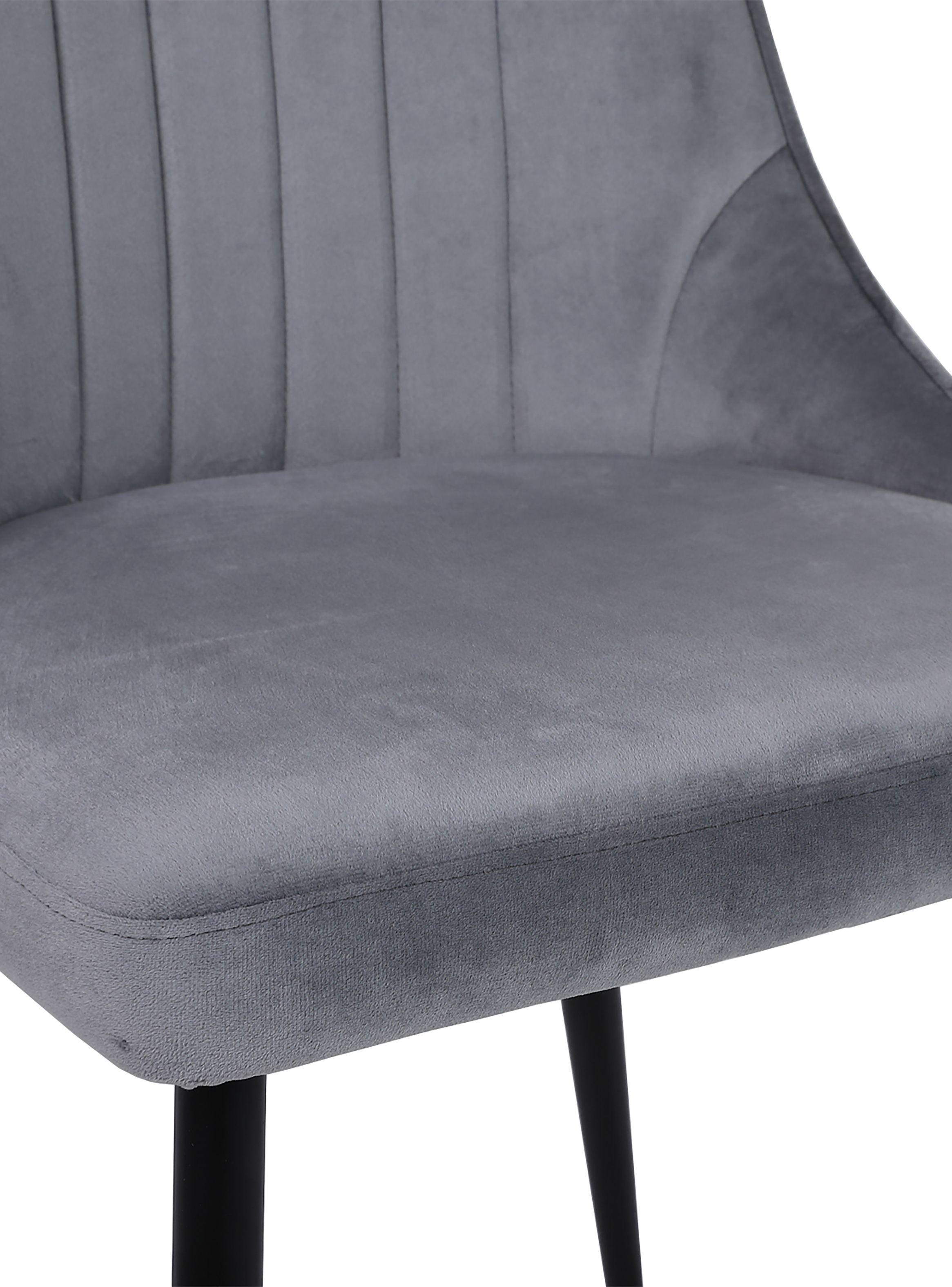 Pack 2 Silla Comedor Giorgio Gris-5