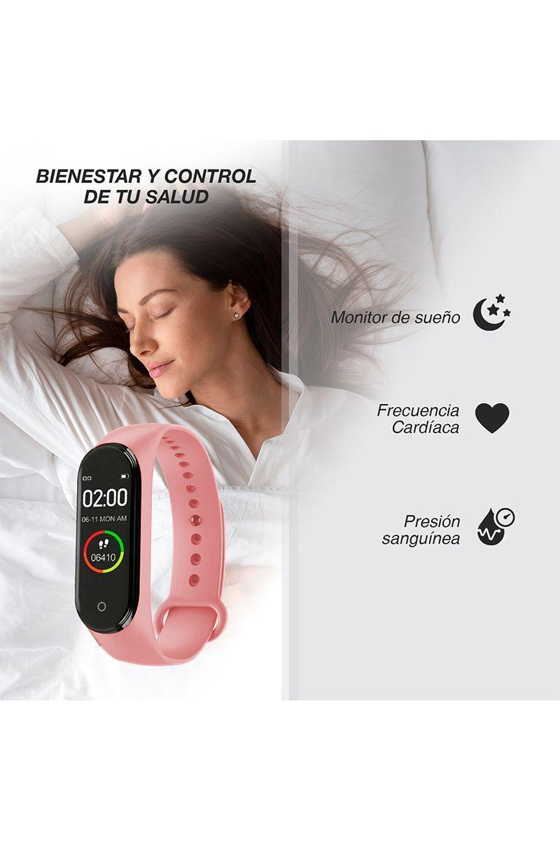 Smartband Pulsera Inteligente N5 Rosado-1