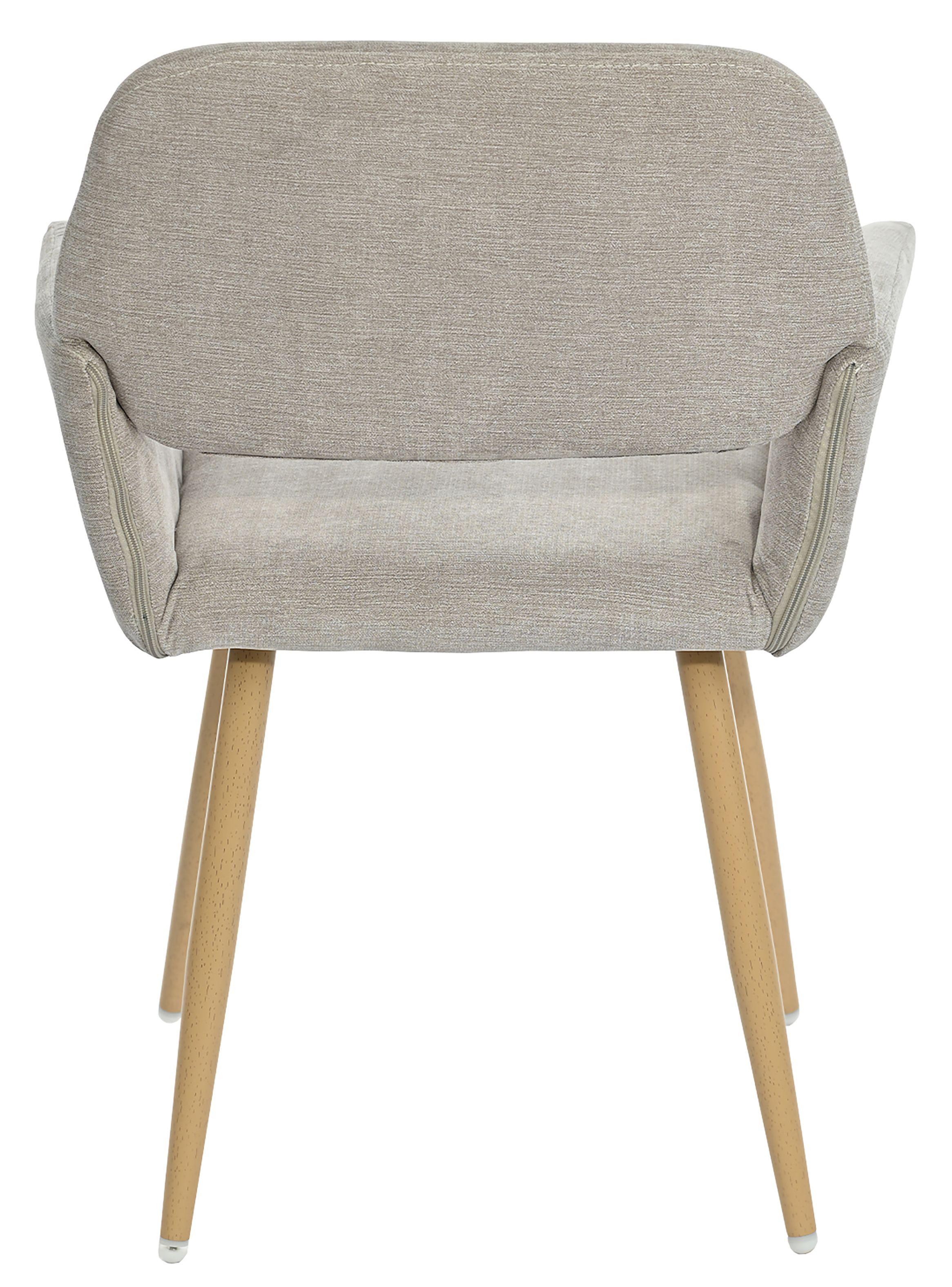 Pack 2 Sillas Comedor Sitial Cromwell Beige-6