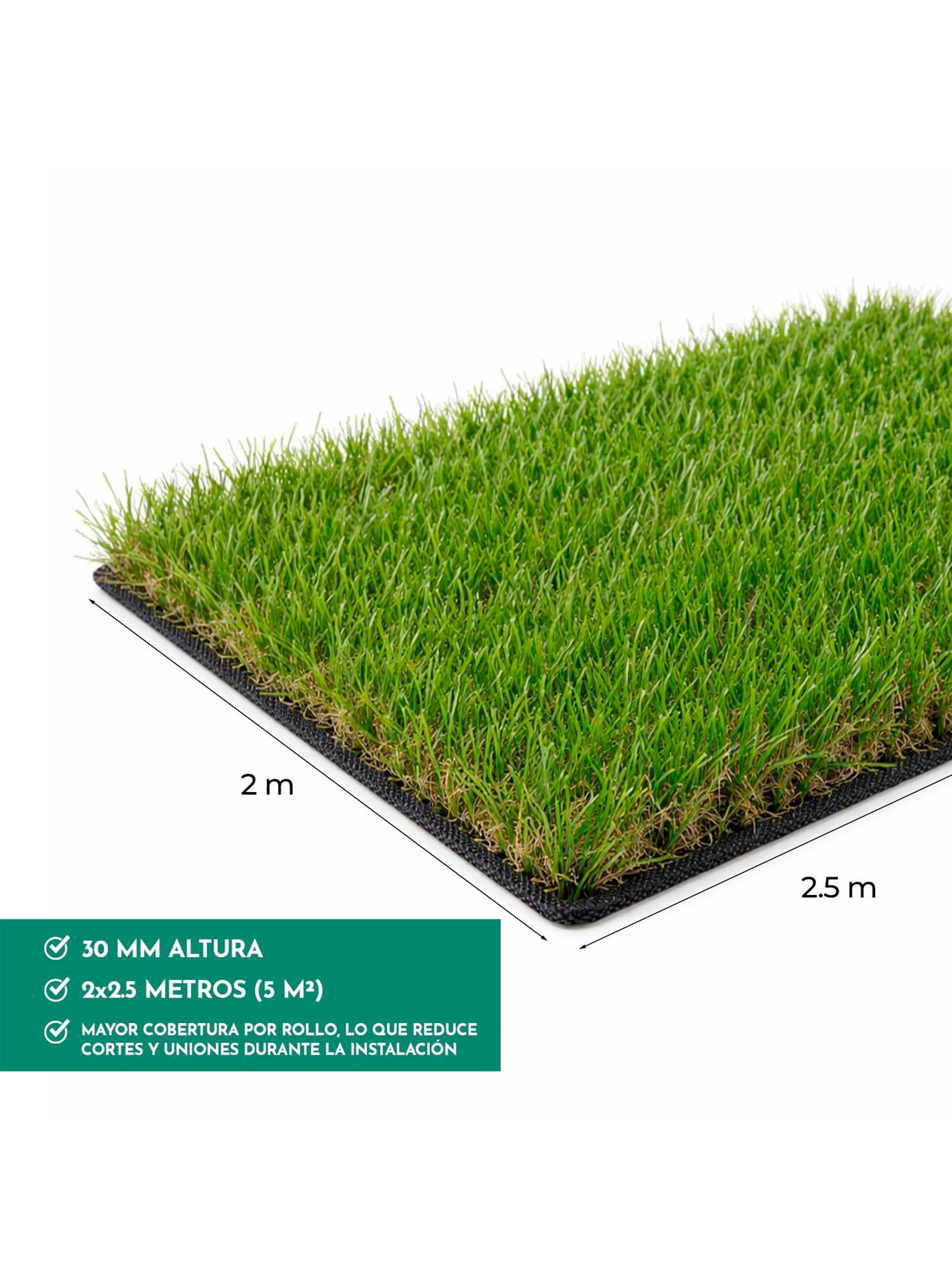 Pasto Sintético Elite Turf 30 mm 2 x 2,5 metros-1