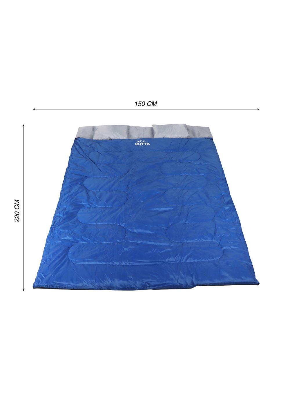 Saco de Domir 2 Personas 300 grs Azul-2