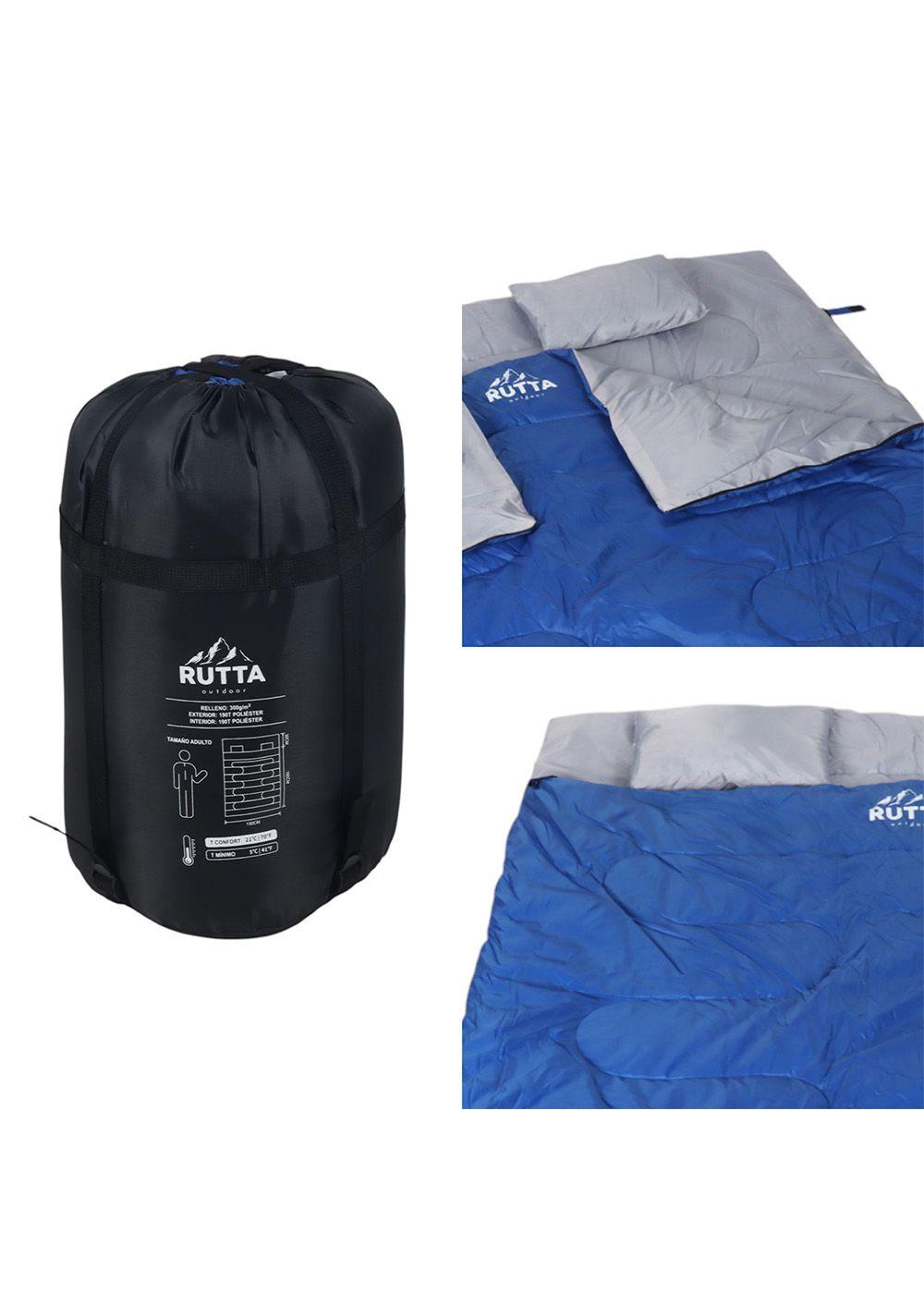 Saco de Domir 2 Personas 300 grs Azul-4