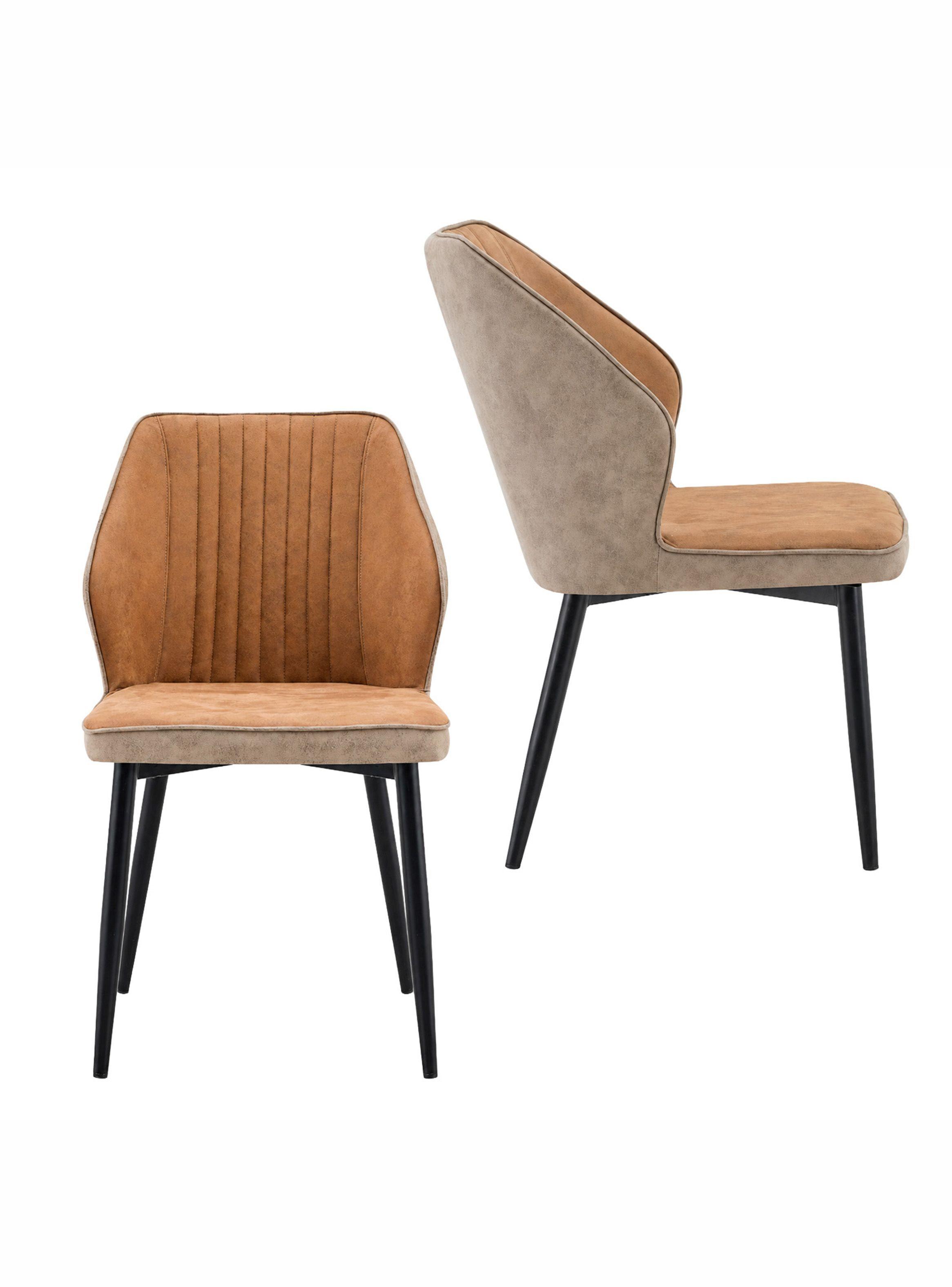 Pack 2 Sillas Comedor Brown Café-3