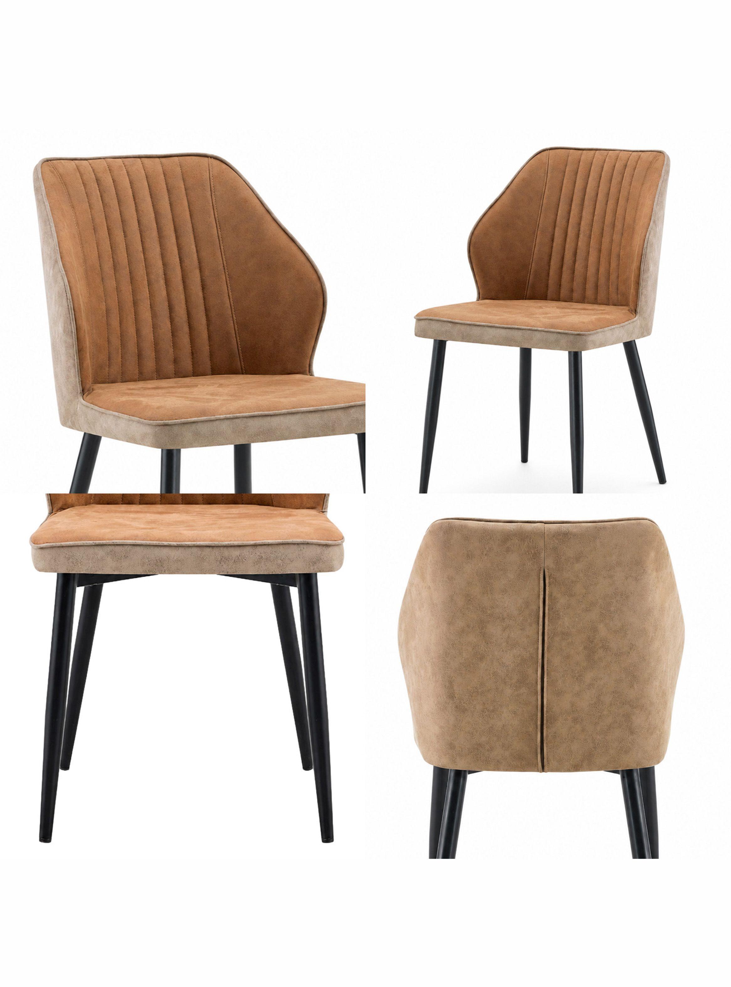 Pack 2 Sillas Comedor Brown Café-4