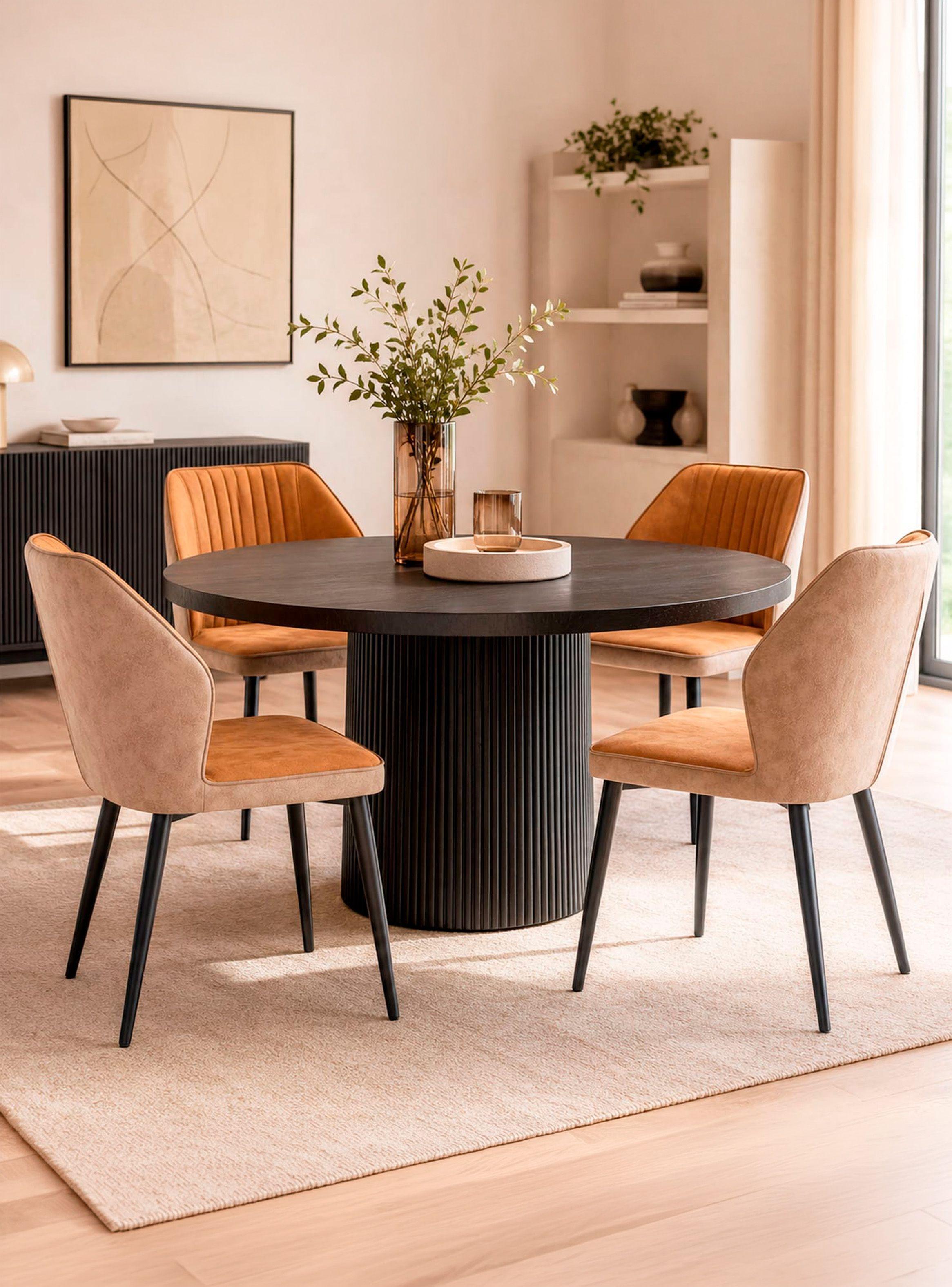 Pack 2 Sillas Comedor Brown Café-5