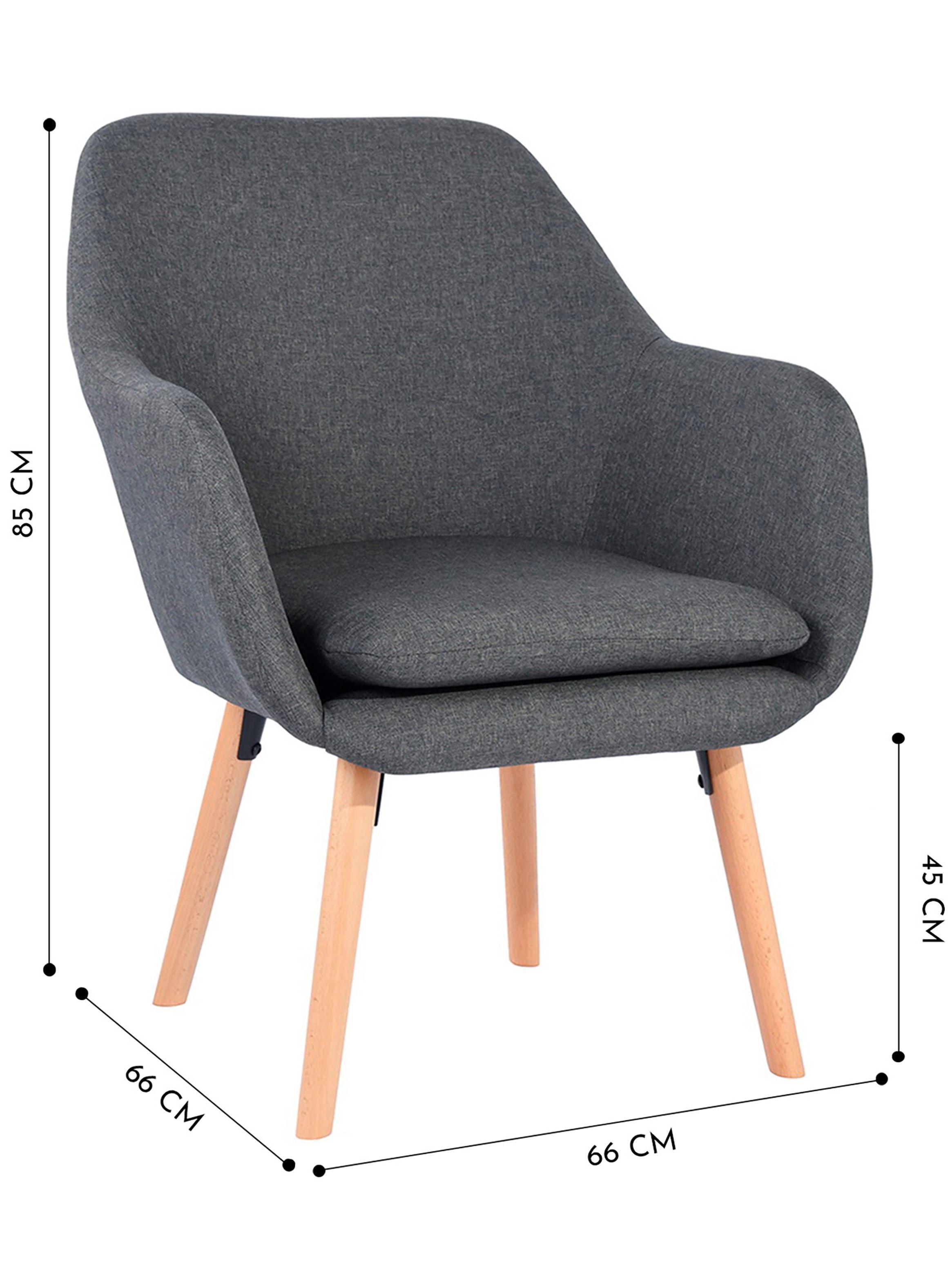 Sitial Cape Tela Apoyabrazos Gris-2