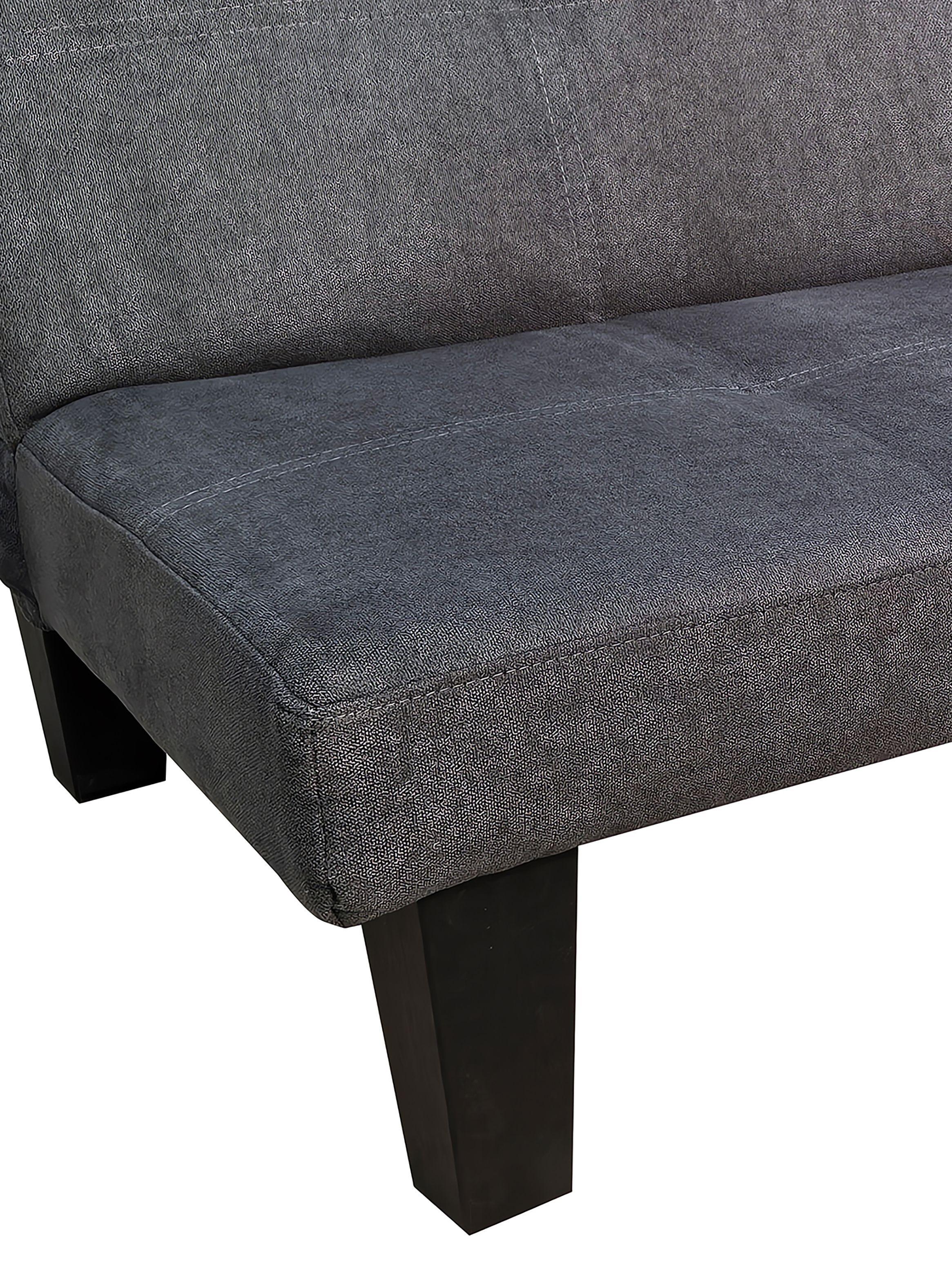 Futón Harper Gris 165x67x70-4