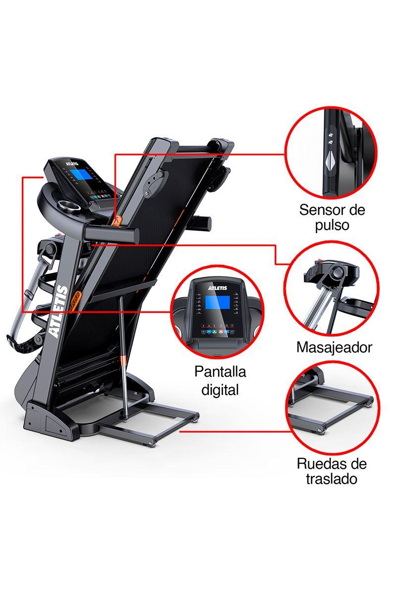 Trotadora Eléctrica M800 Plus LCD 12 Programas-3
