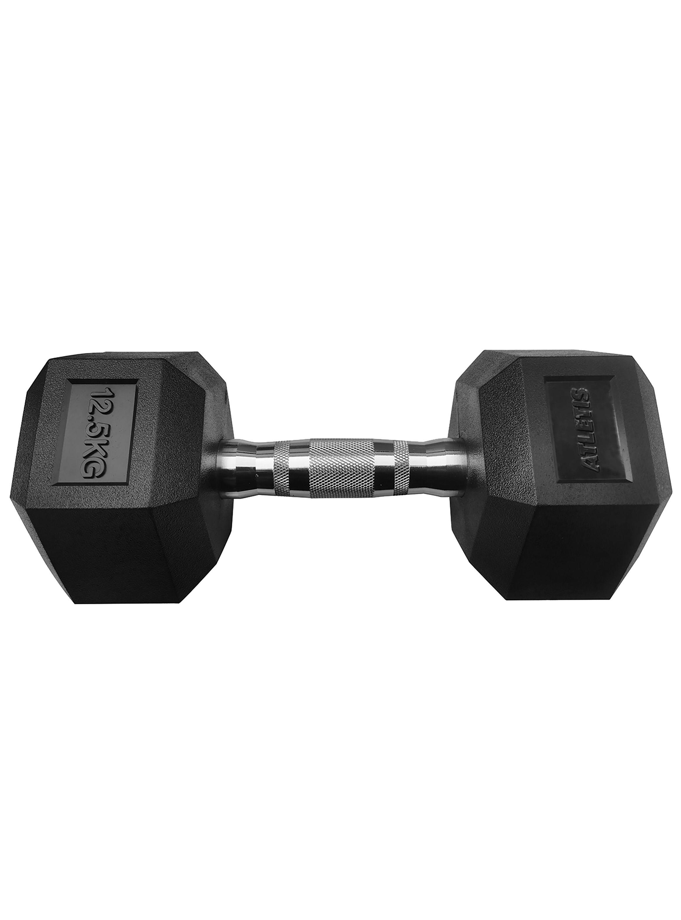 Mancuerna Hexagonal 12,5 Kg Negro-0