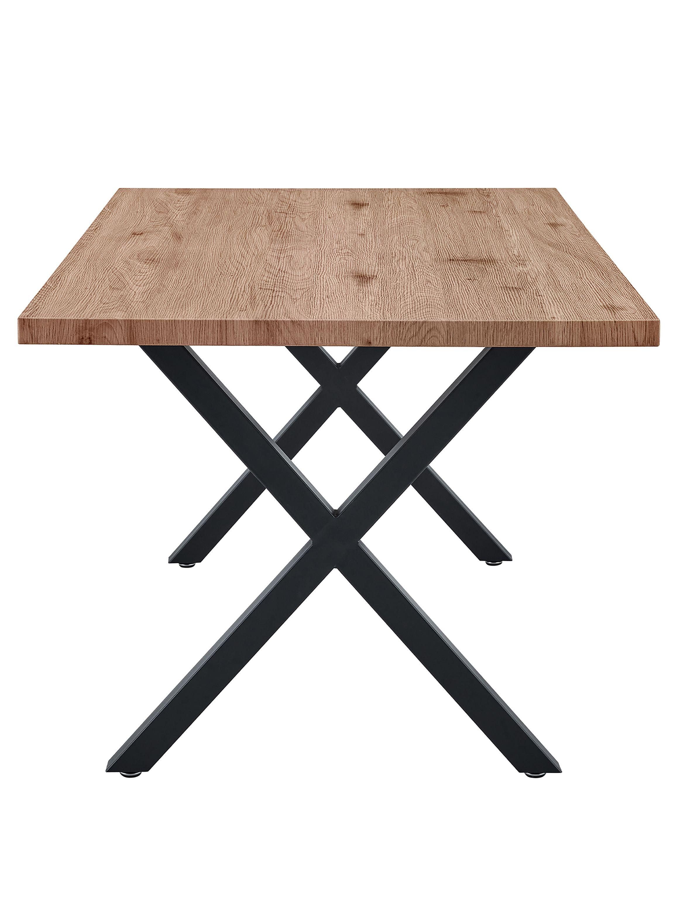 Mesa de Comedor 160x90x75cm Brooklyn Café-4