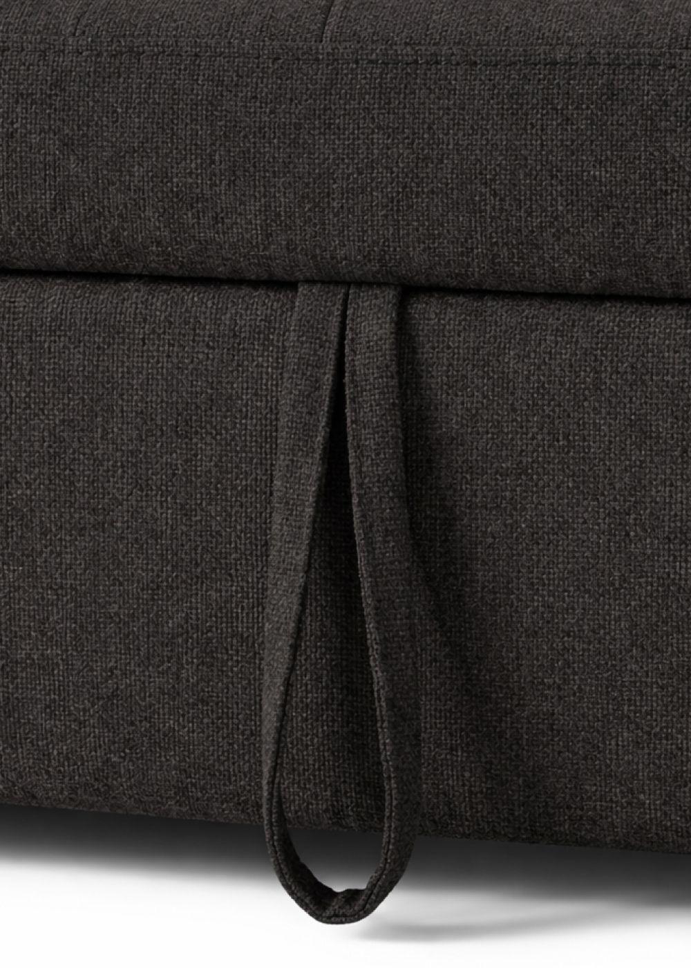 Sofá cama 77x135x93 cm Negro -6