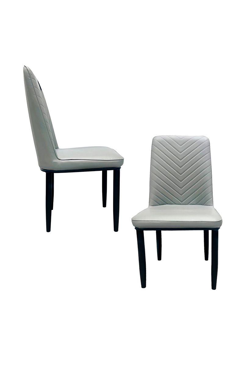 Pack 4 Silla Comedor Serenova Gris-4